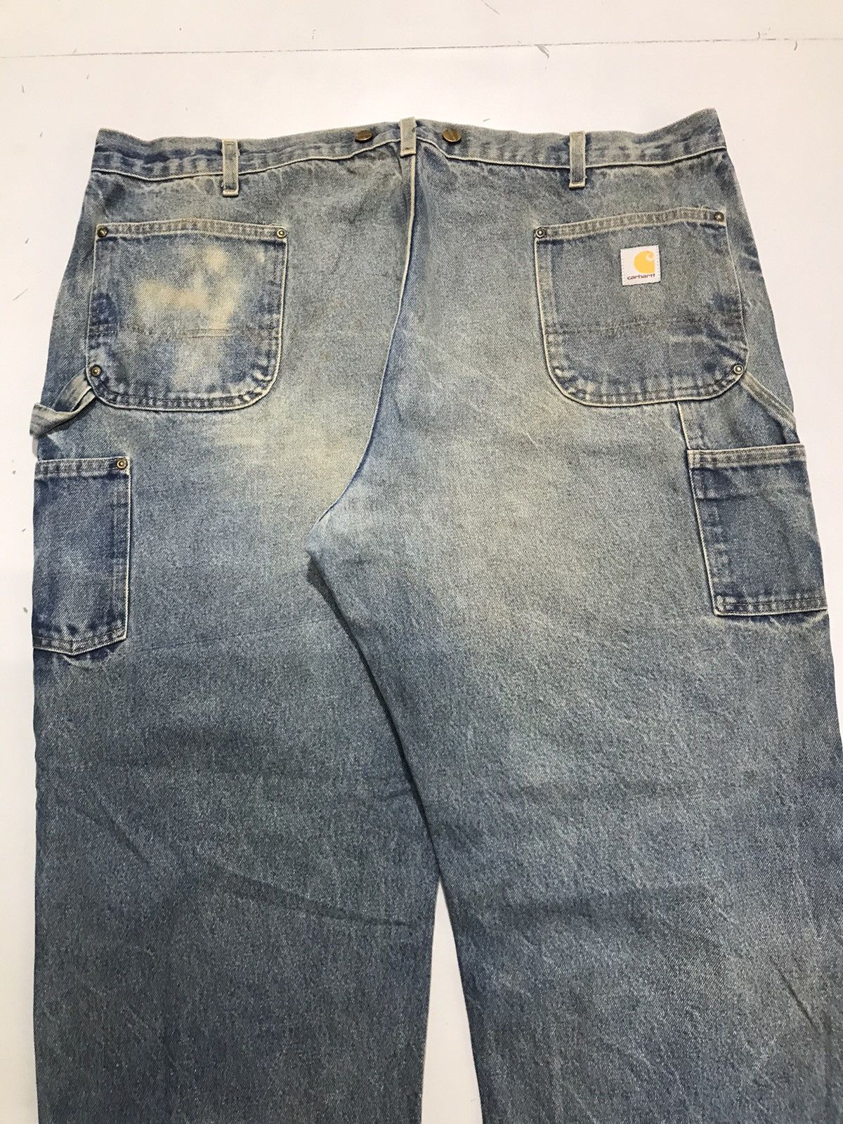 Carhartt Vintage Carhartt B07 DNM dusty double knee workwear 46x31.5 Size US 44 / EU 60 - 11 Thumbnail