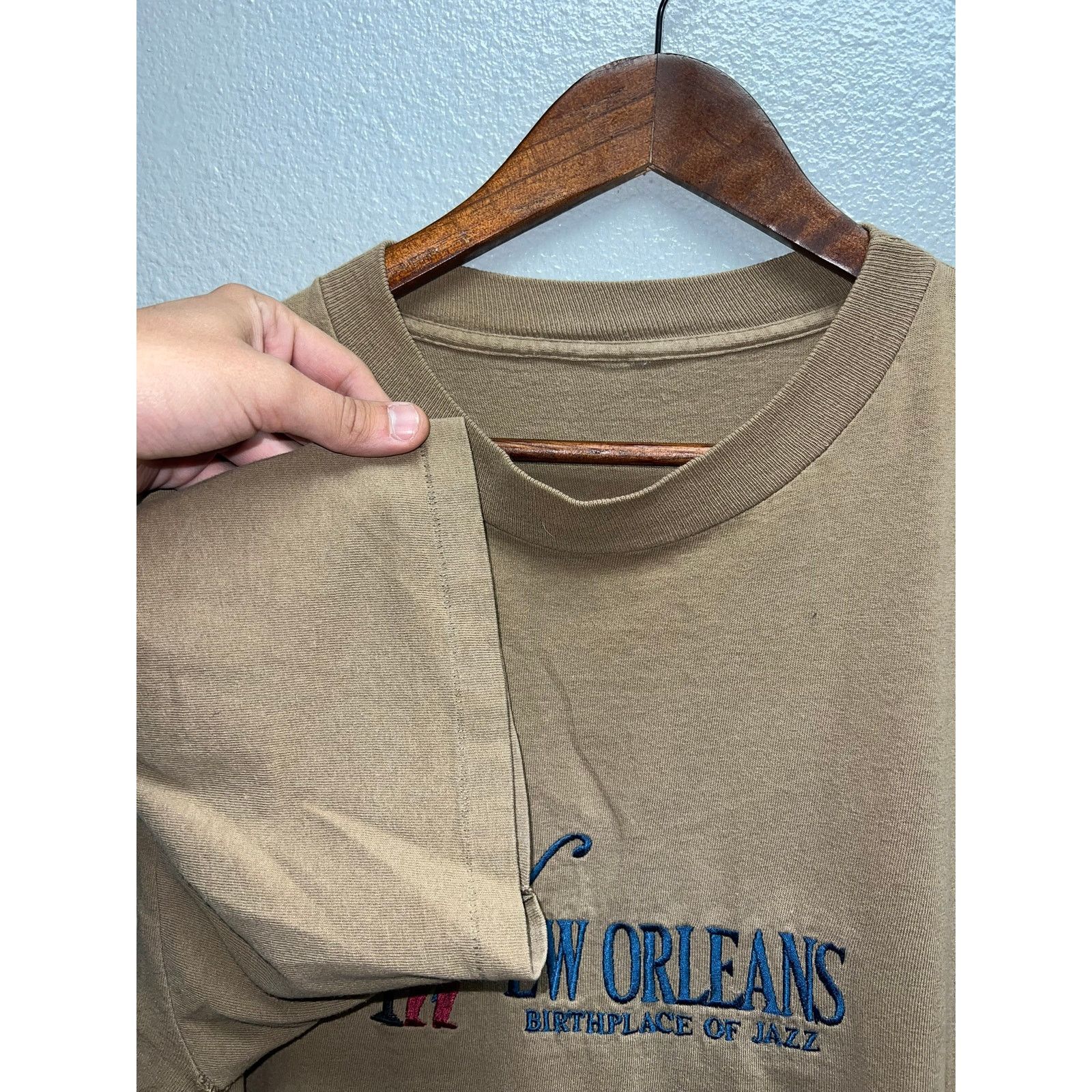 Vintage Vintage New Orleans Jazz Shirt Birthplace Music Tee 90s XL Size US XL / EU 56 / 4 - 4 Thumbnail