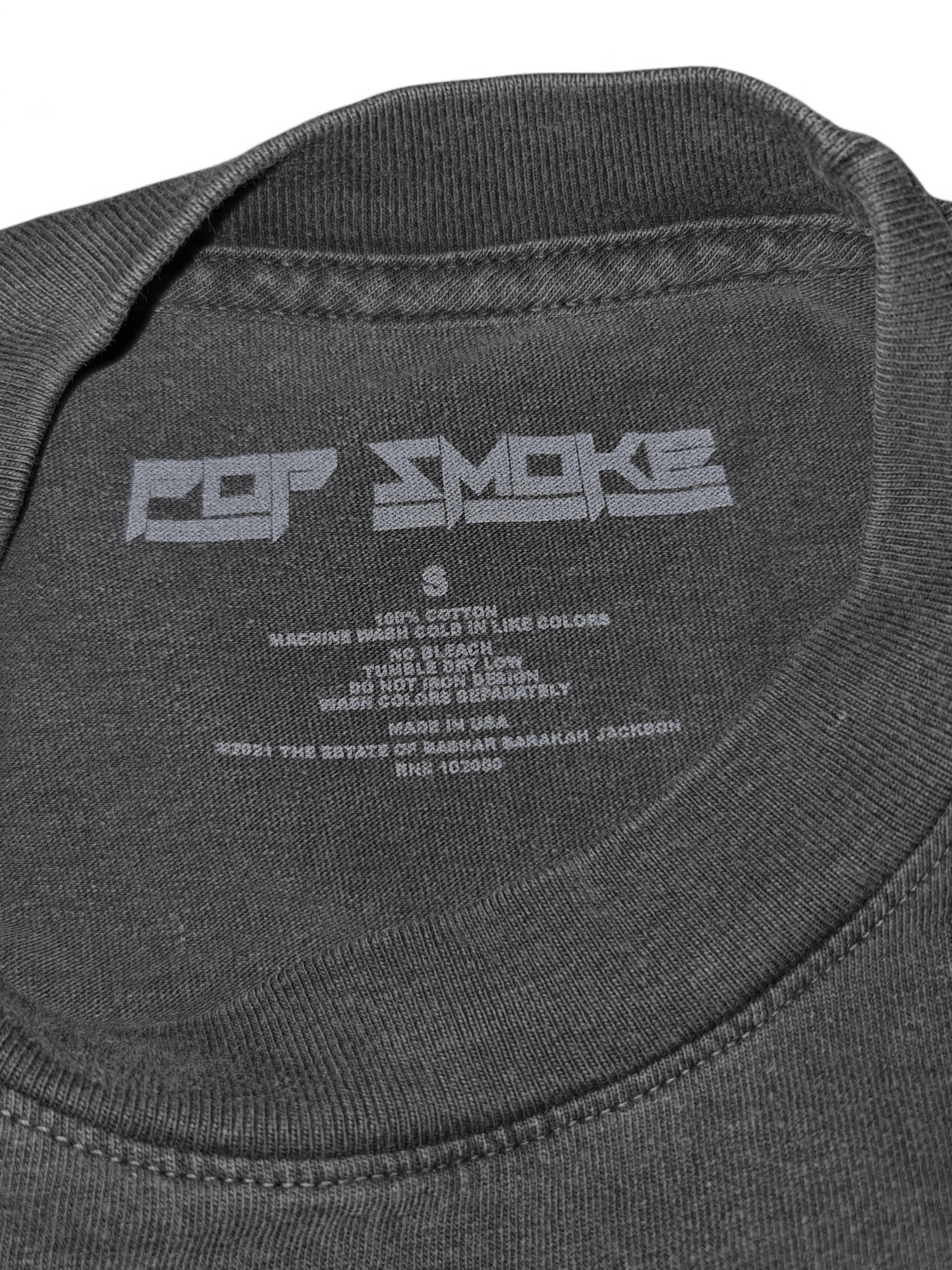 Rap Tees Pop Smoke Faith Album T-Shirt Size US S / EU 44-46 / 1 - 5 Thumbnail