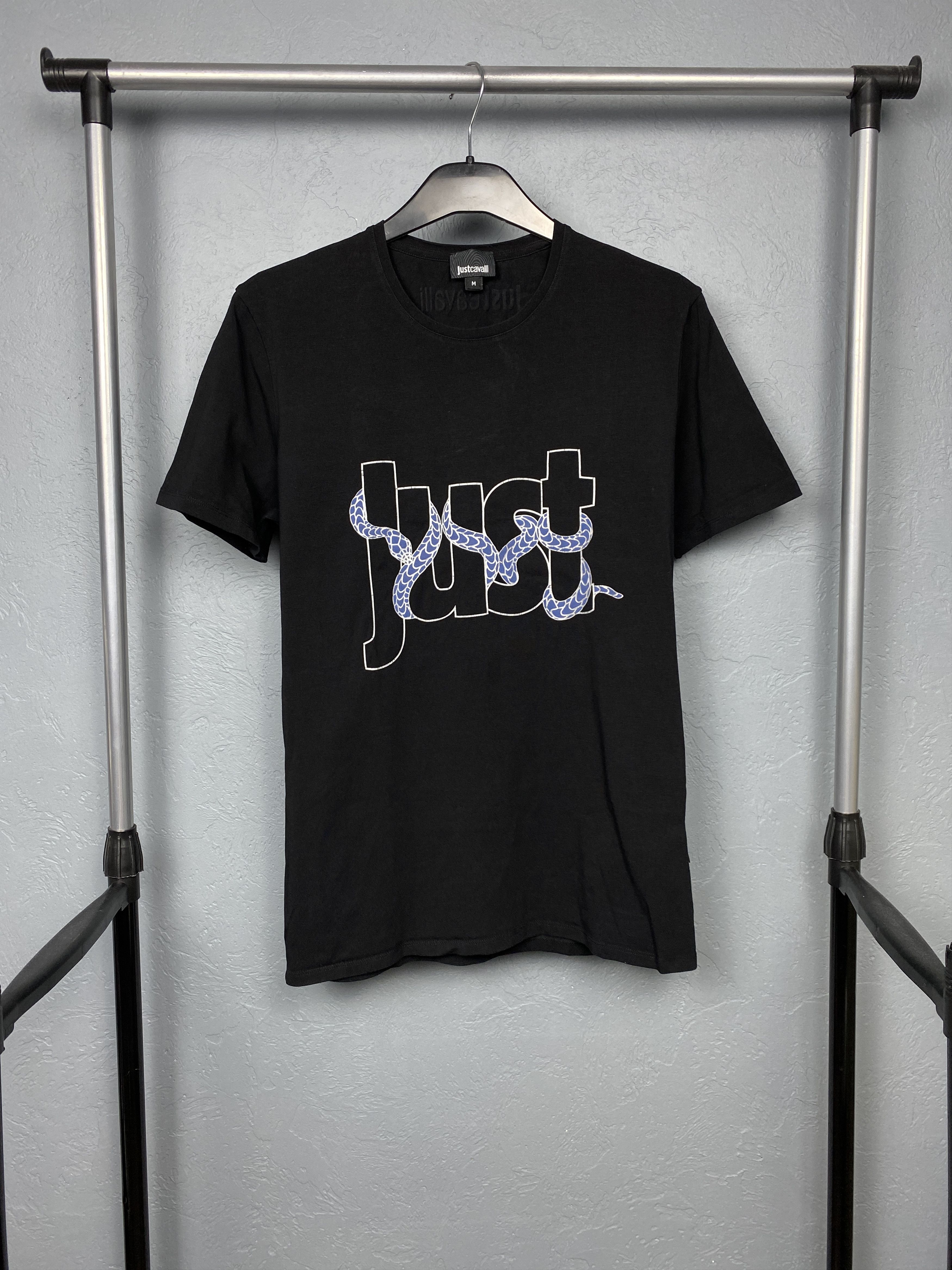 Just Cavalli Just Cavalli Mens Crew Neck T-Shirt Size US M / EU 48-50 / 2 - 1 Thumbnail