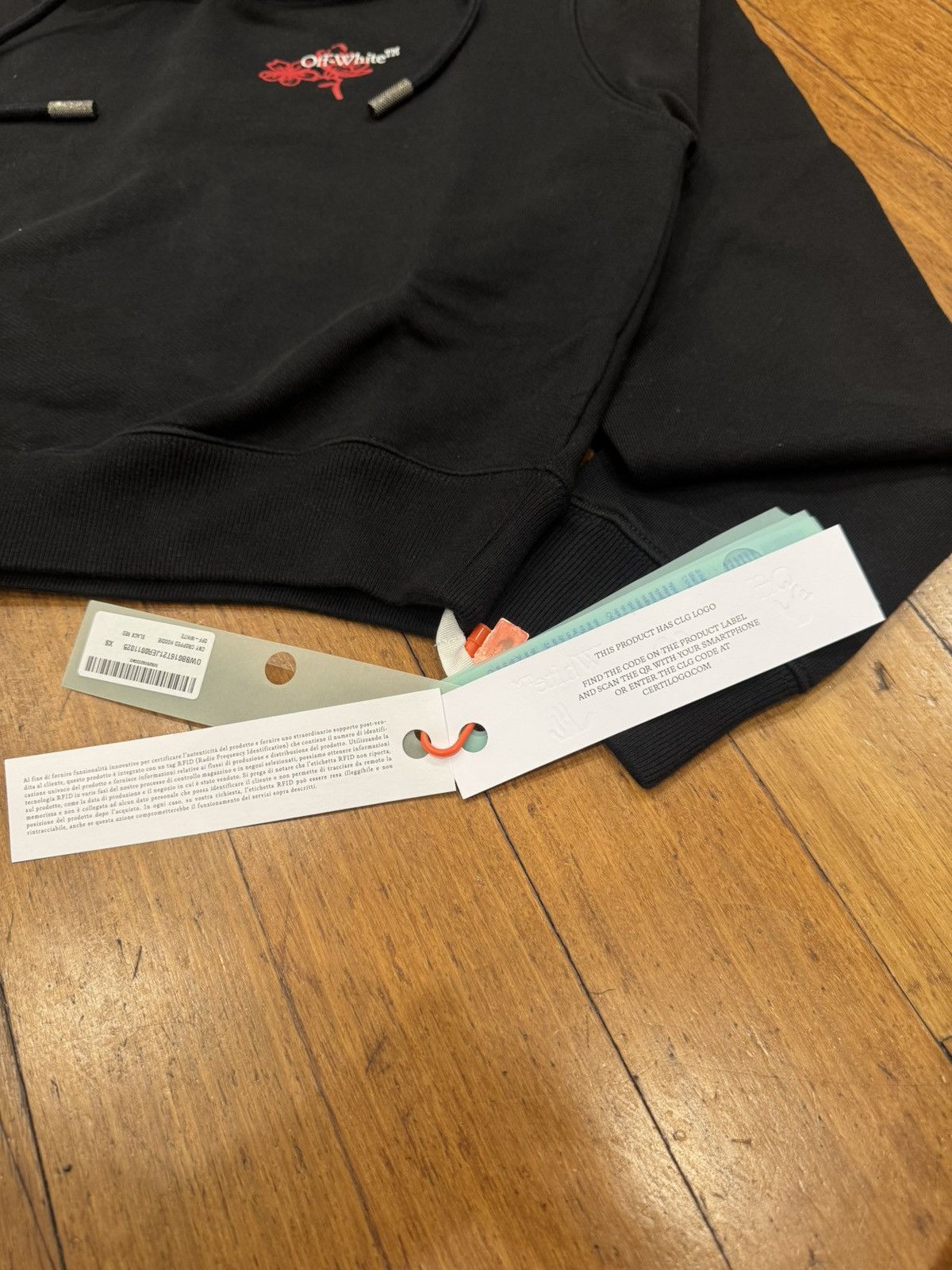 Off-White Off-White Arrows Hoodie (Women's) Size XS / US 0-2 / IT 36-38 - 11 Thumbnail