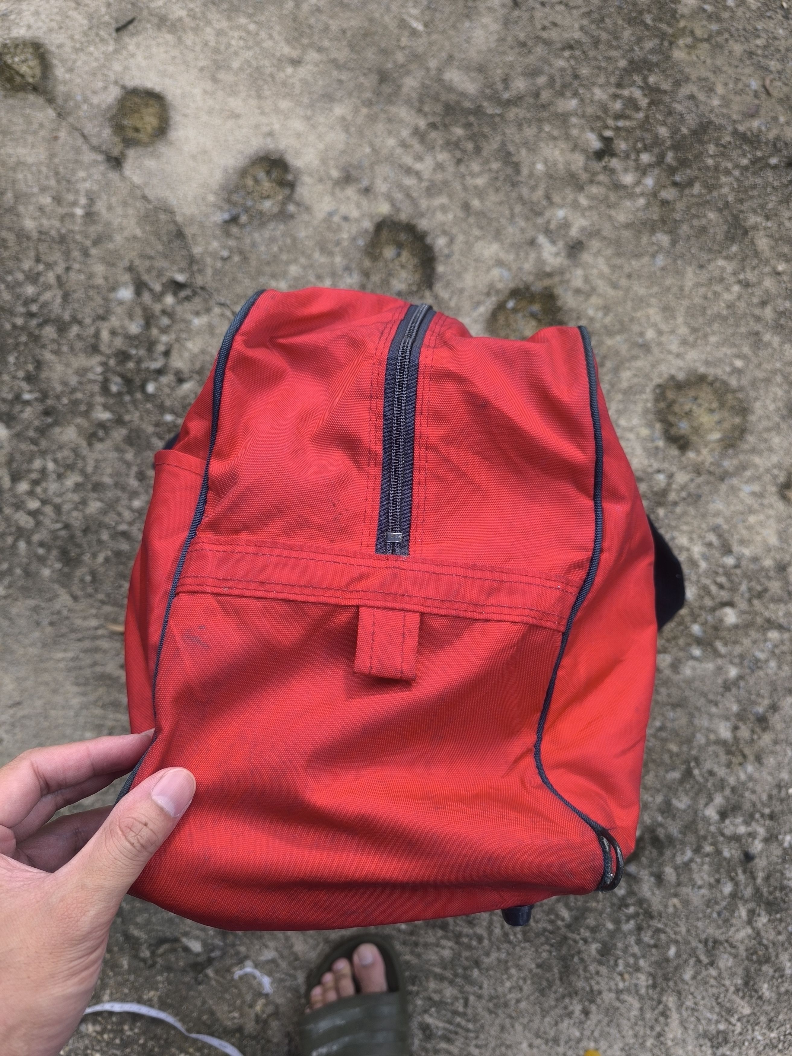 Adidas × Vintage 80s Vintage Adidas Travel Bag Size ONE SIZE - 6 Thumbnail