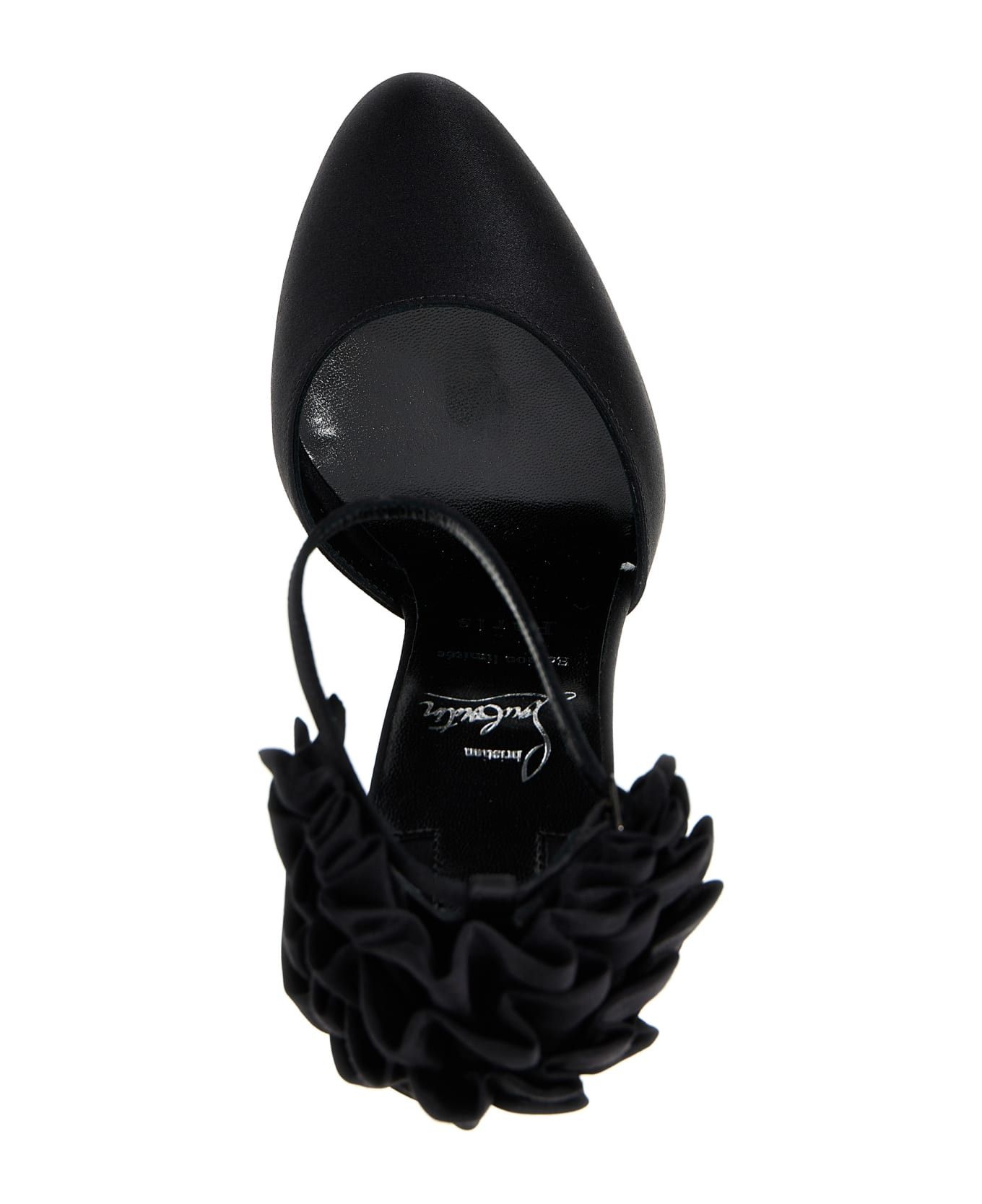 Christian Louboutin o1s1wg110924 Maria Frou Alta Pumps in Black Size US 10 / IT 40 - 2 Thumbnail
