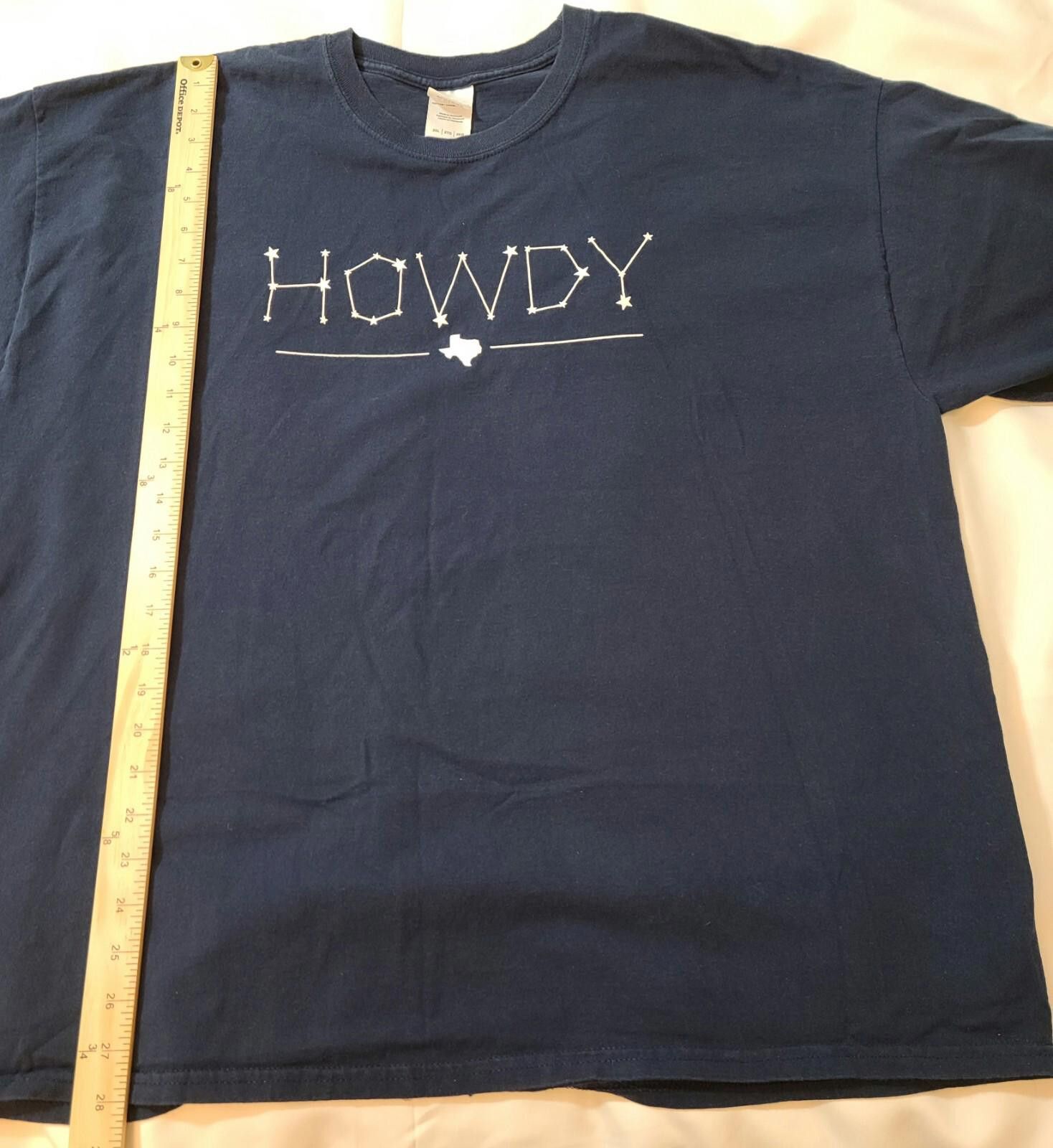 Gildan Texas A&M University "Howdy" LS Shirt Adult Size 2X Aggies Size ONE SIZE - 6 Thumbnail
