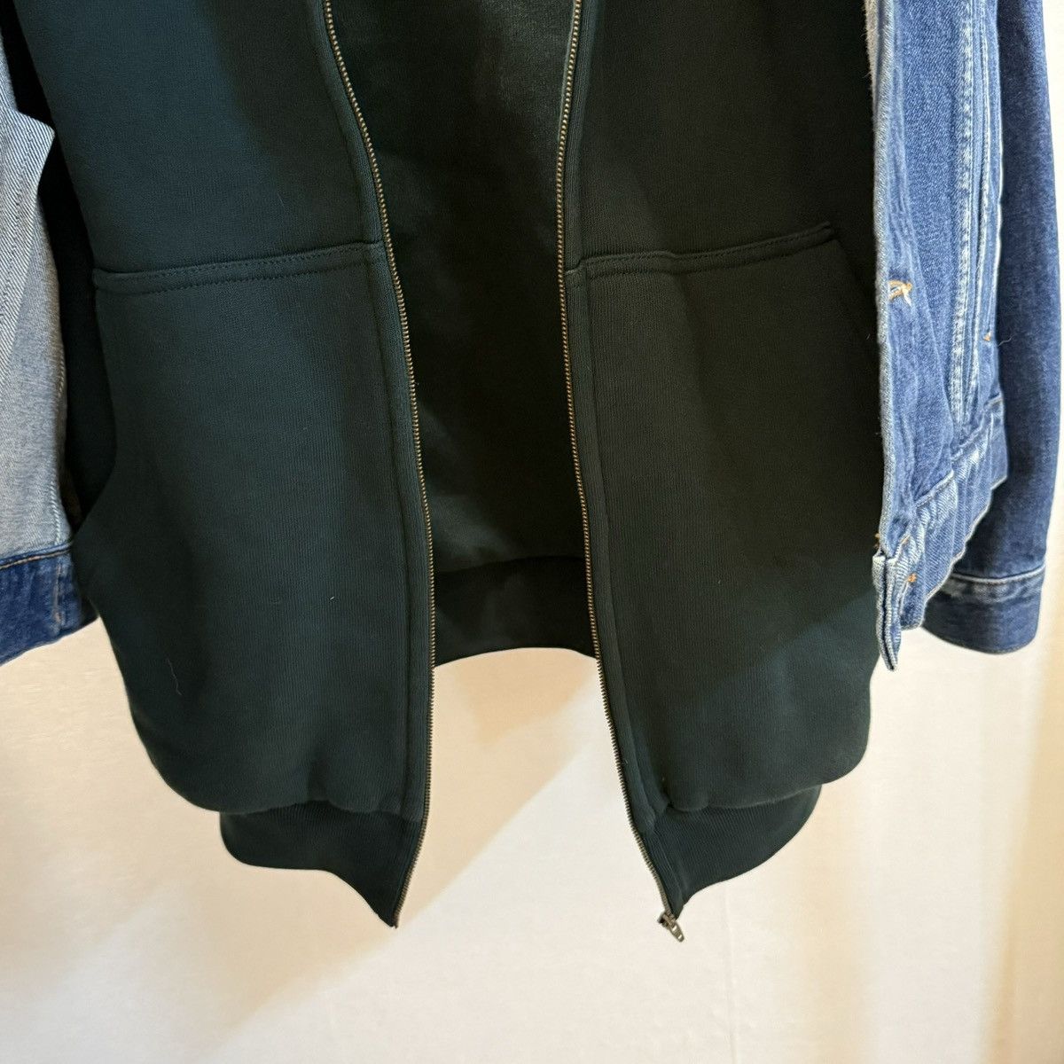Balenciaga Balenciaga 18AW Twin Set Denim Jacket (size 46) Size US S / EU 44-46 / 1 - 4 Thumbnail