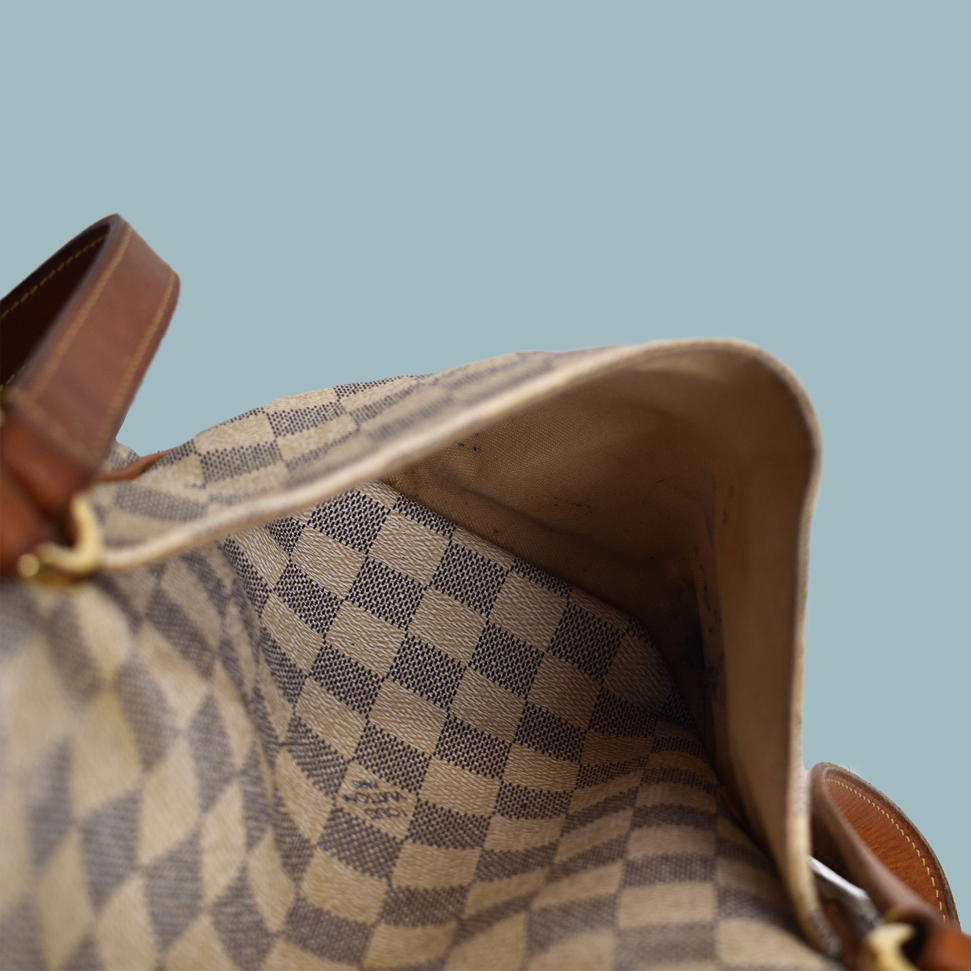 Louis Vuitton LOUIS VUITTON – Totally MM Bag Damier Azur Canvas Tote Size ONE SIZE - 10 Thumbnail