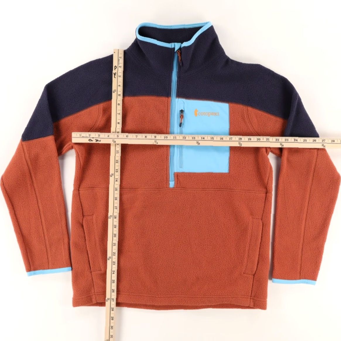 Cotopaxi Cotopaxi Abrazo 1/2 Zip Fleece Colorblock Mock Long Sleeve Sweater Men's M Size US M / EU 48-50 / 2 - 3 Thumbnail