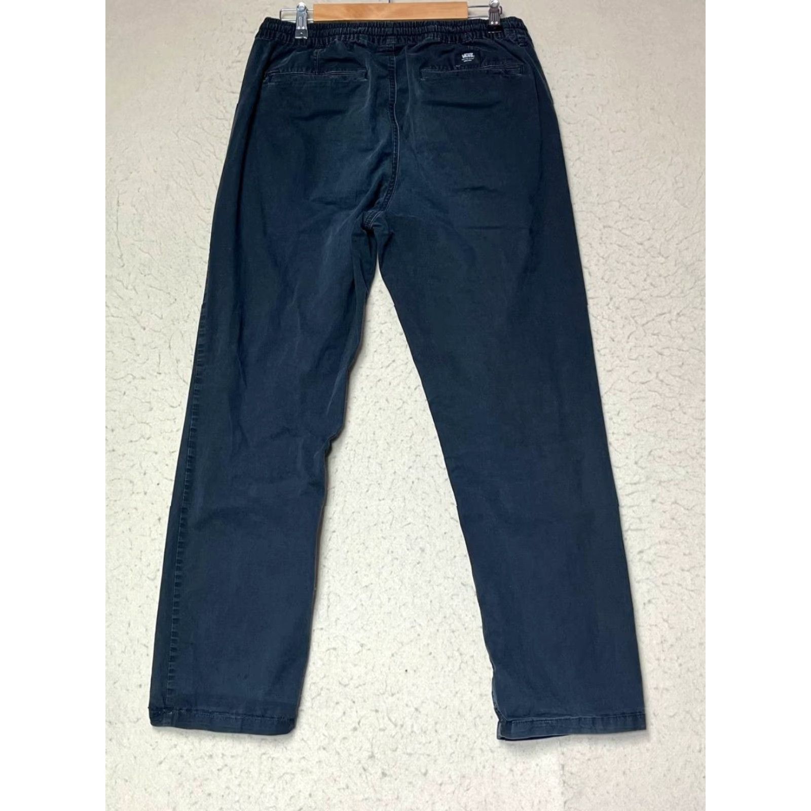 Vans VANS Pants Men Medium Black Joggers Stretch Travel Activewear Athleisure Style Jogger Regular Inseam 28 Mens Size US 31 - 2 Thumbnail