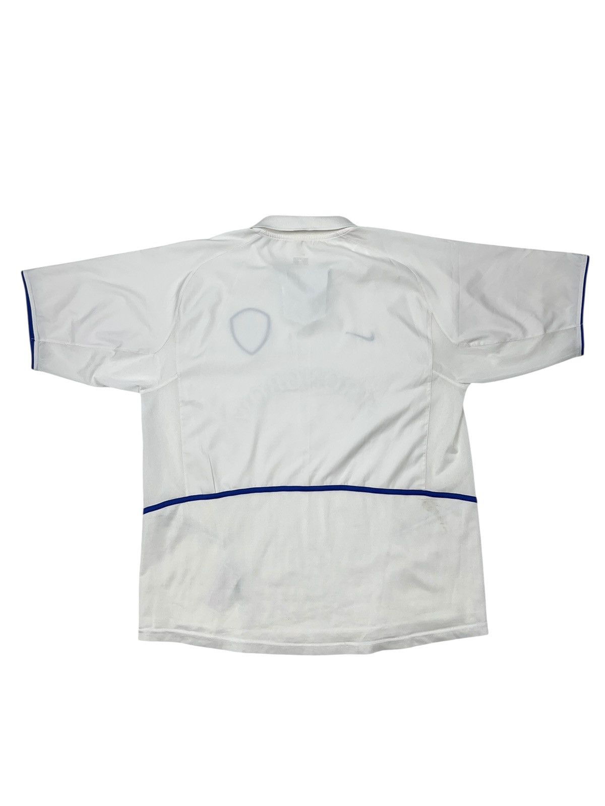 Nike Vintage 2002/2003 Nike Leeds United Soccer Jersey Shirt LUFC Size US XL / EU 56 / 4 - 9 Thumbnail