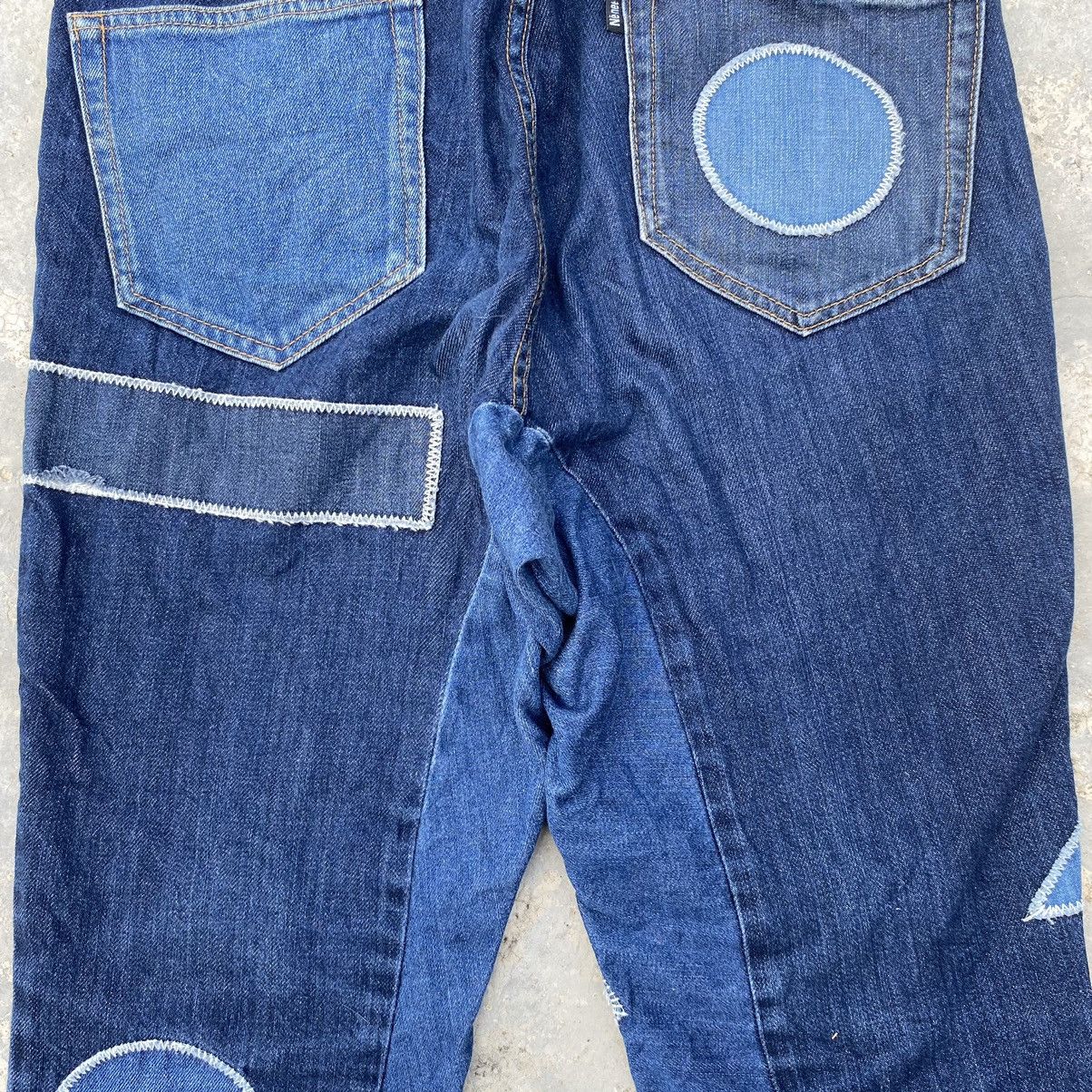 Issey Miyake × Japanese Brand × Ne-Net vintage ne-net patchwork jeans Size US 31 - 15 Thumbnail