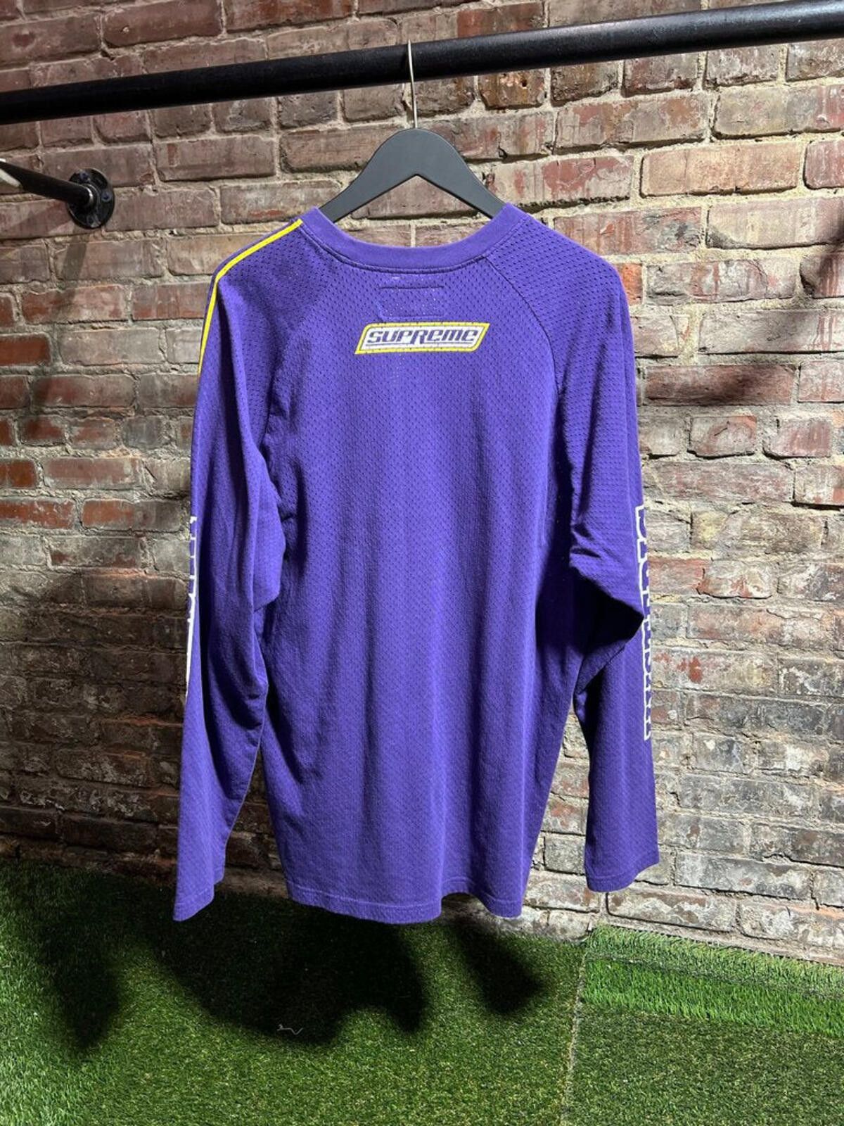 Supreme Supreme X Hysteric Glamour Purple Jersey Sz. L Size ONE SIZE - 2 Thumbnail