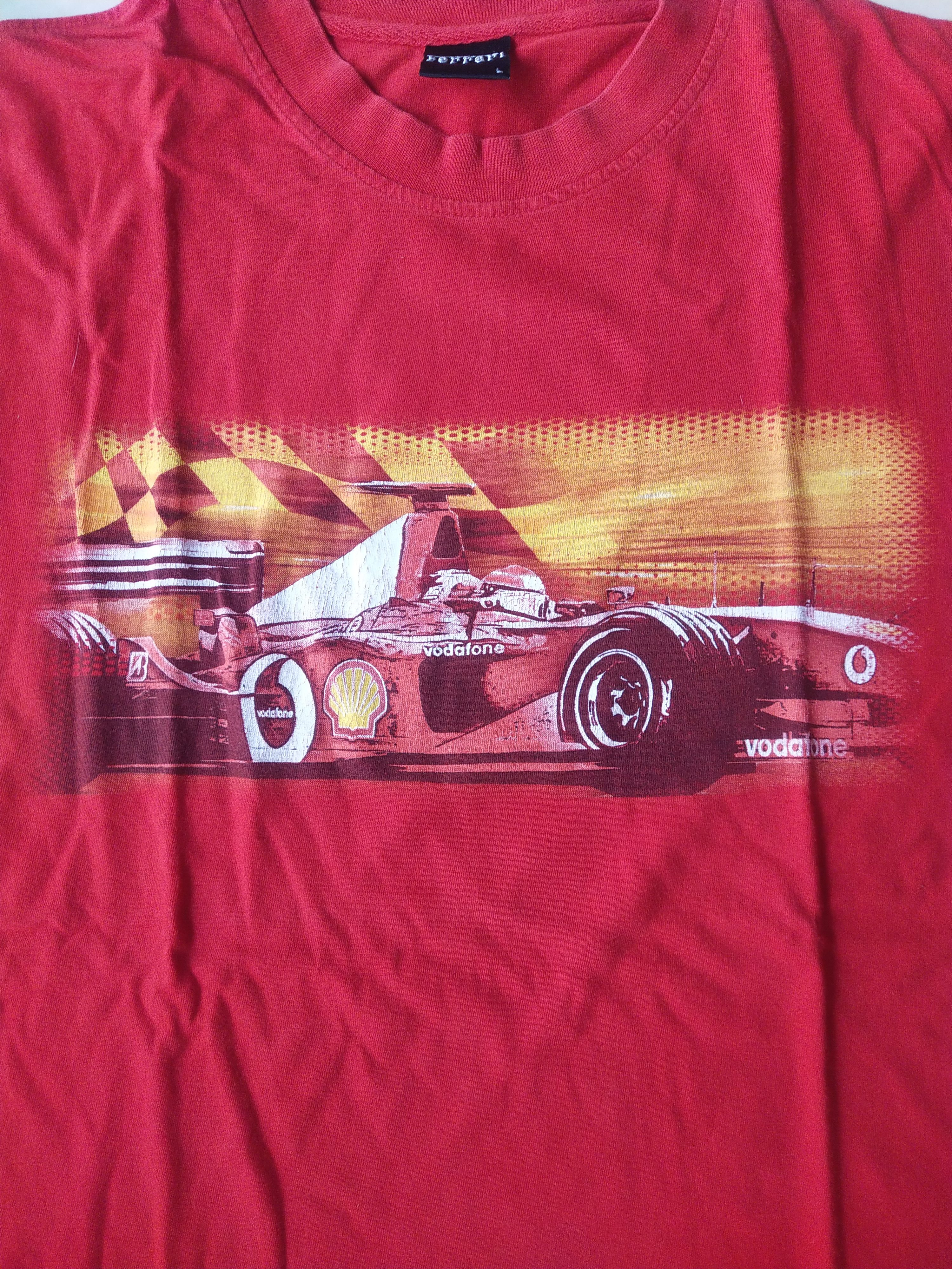 Ferrari Vintage 2002 Ferrari F1 Racing T-Shirt Fila Single Stitch Size US L / EU 52-54 / 3 - 2 Thumbnail