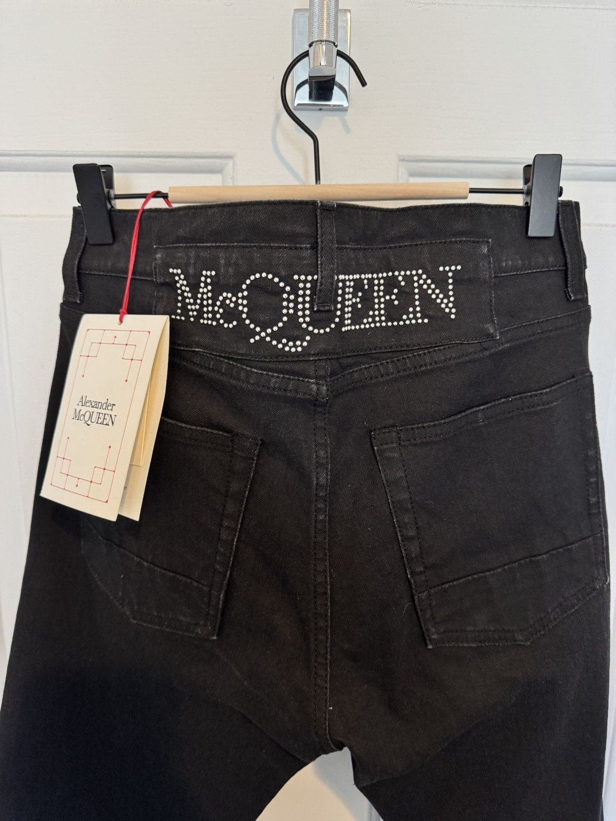 Alexander McQueen Alexander McQueen slim denim jeans black 30 x 32 Size US 30 / EU 46 - 1 Thumbnail