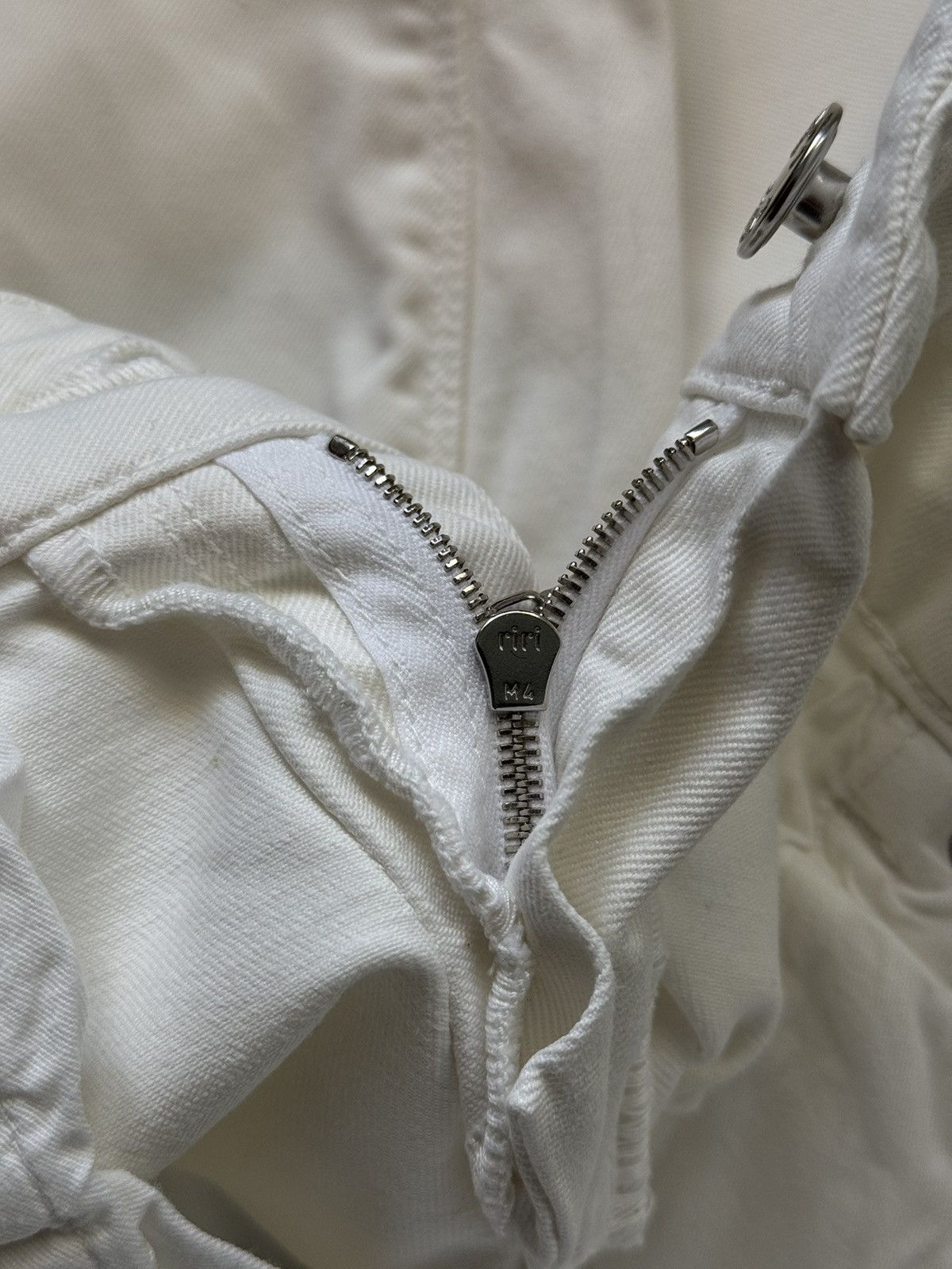 Prada Prada white jeans denim pants Size 25" / US 0 / IT 36 - 5 Thumbnail