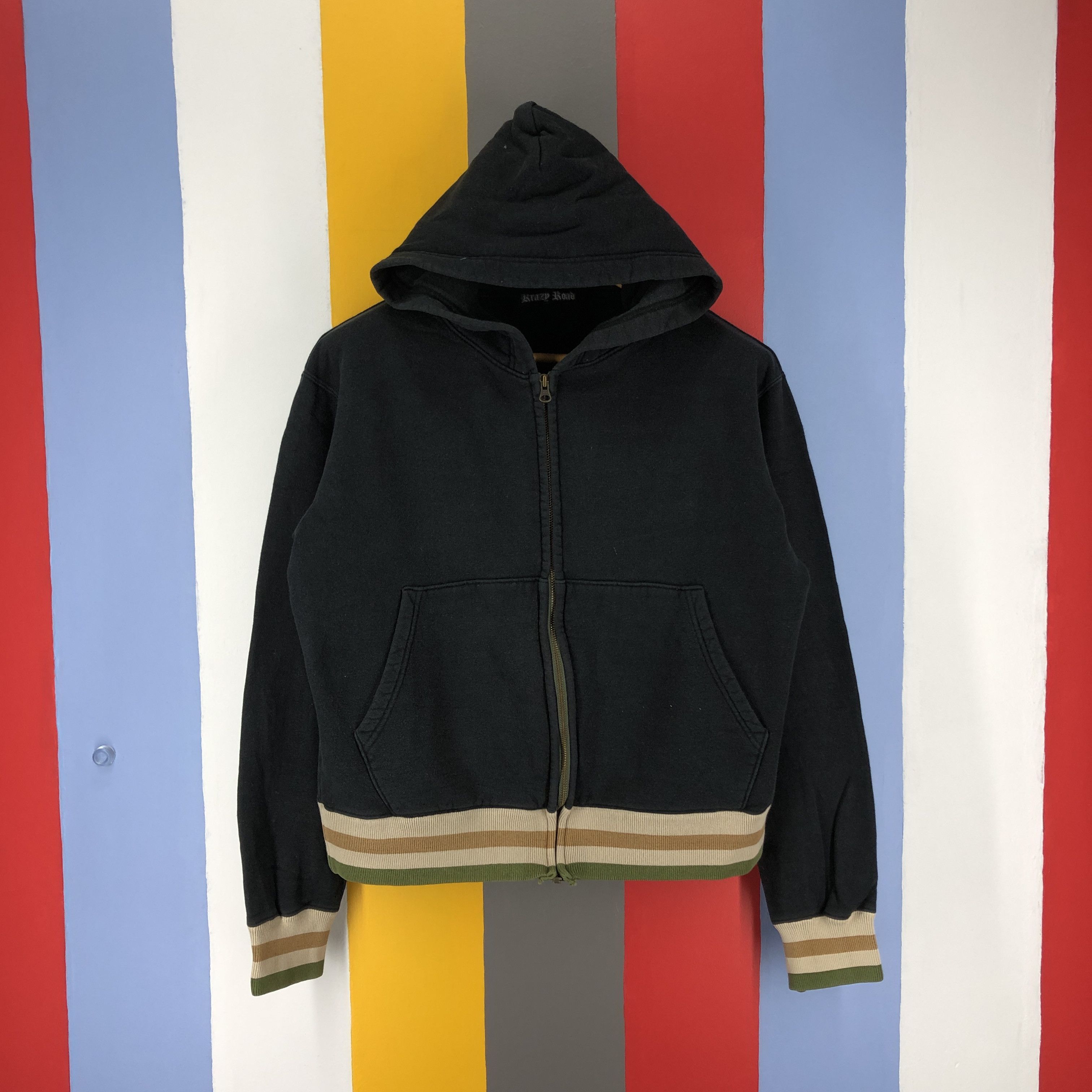 Japanese Brand KRAZY ROAD Made In JAPAN Zipper Hoodie #0762/E Size US S / EU 44-46 / 1 - 4 Thumbnail