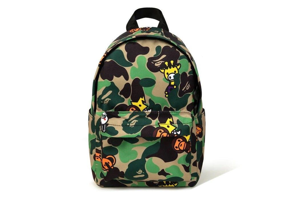 Pre-owned Bape Baby Milo Backpack In Multicolor