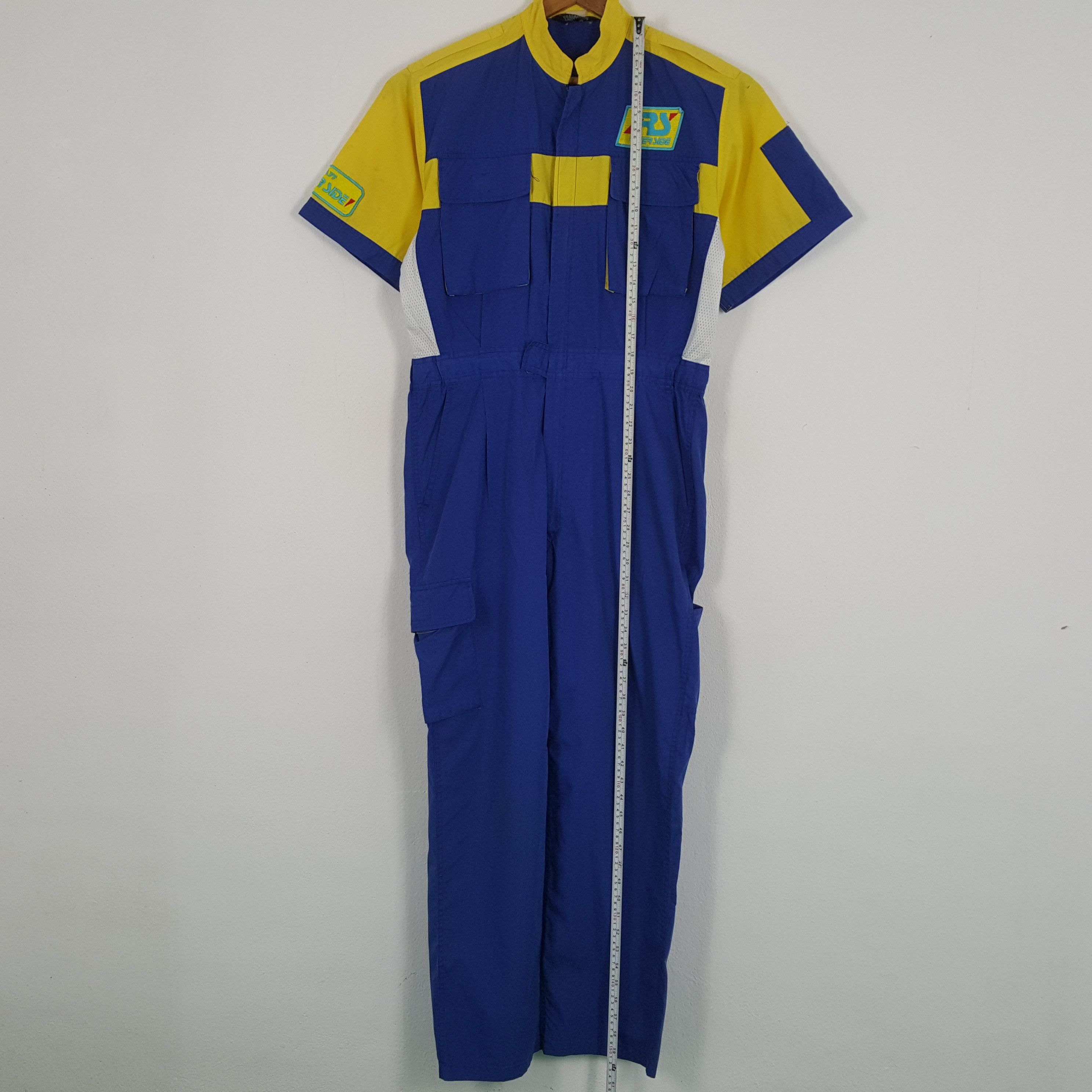 Japanese Brand × Vintage Vintage RIVER SIDE STAFF Japanese Uniform Coverall Jacket Size US M / EU 48-50 / 2 - 7 Thumbnail