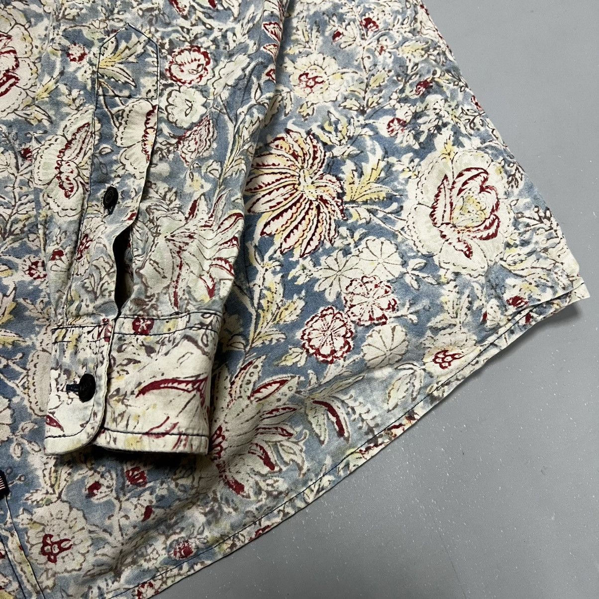 RRL Ralph Lauren × Ralph Lauren × Vintage Ralph Lauren Denim Goods Quality vintage floral shirt Size US XL / EU 56 / 4 - 5 Thumbnail
