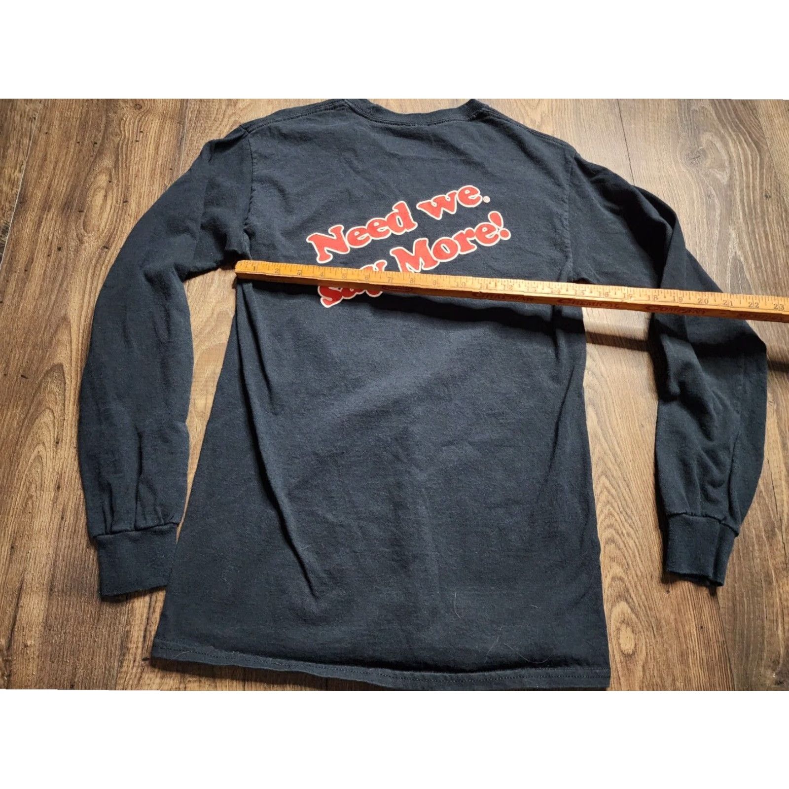 Gildan Gildan Motorcycle Long Sleeve T Shirt Mens Black S Ker's Winghouse Logo Graphic Print Cotton Size US S / EU 44-46 / 1 - 3 Thumbnail