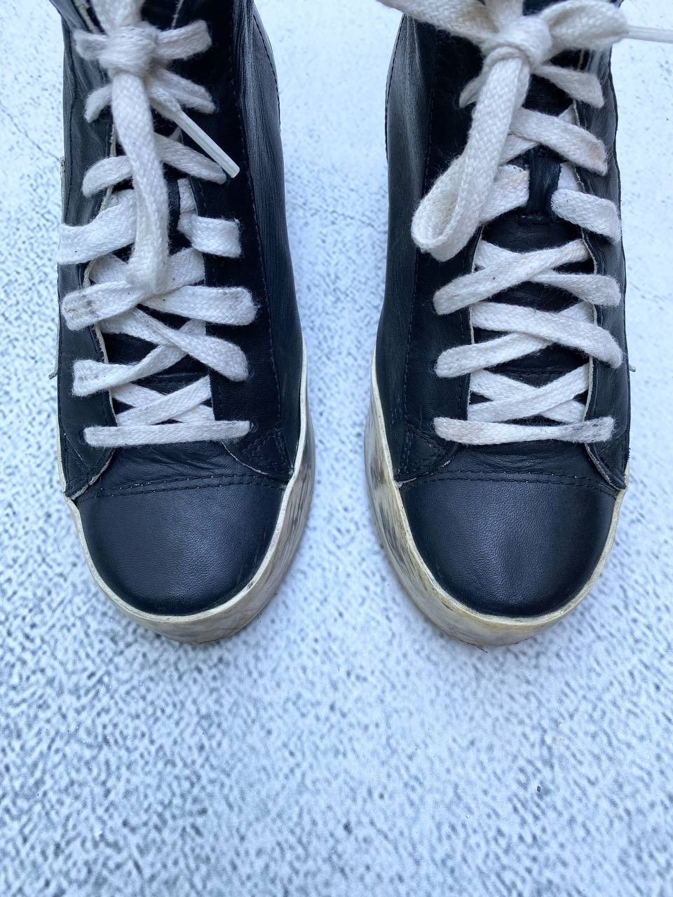 If Six Was Nine Vintage Isabel Marant Golden Goose style Faded Sneakers Size US 7 / IT 37 - 9 Thumbnail