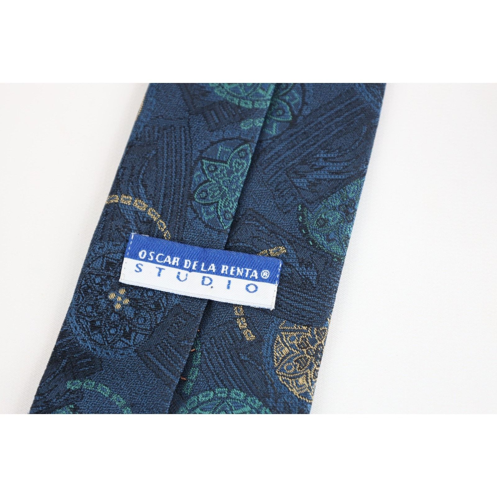 Vintage Vintage 90s Streetwear Geometric Flower of Life Neck Tie Size ONE SIZE - 5 Thumbnail