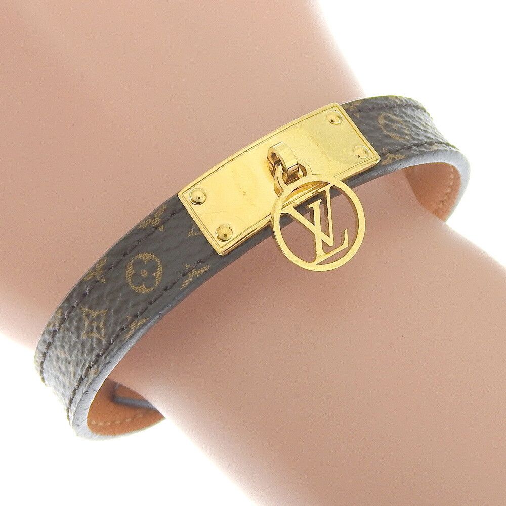Louis Vuitton Louis Vuitton Monogram Logo Mania Bracelet M4150