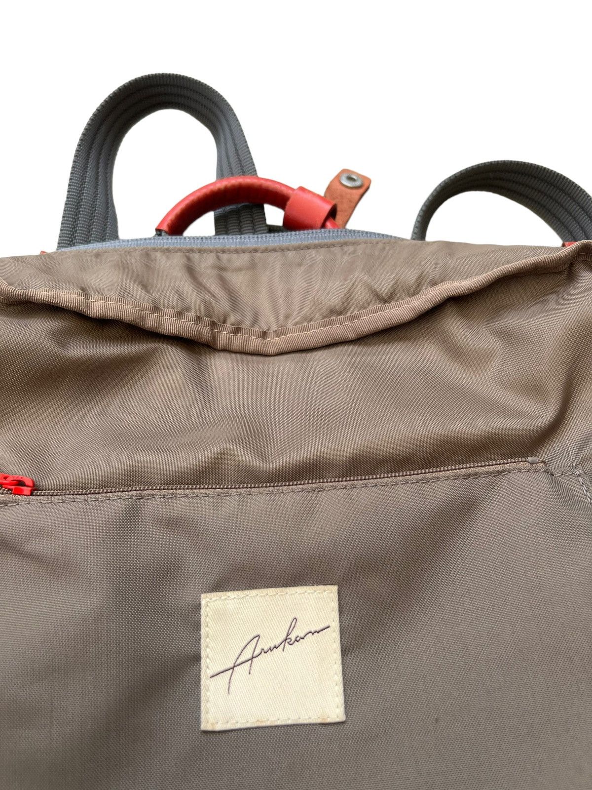 Vintage Arukan Japan Tarpaulin Printed Backpack Size ONE SIZE - 23 Thumbnail