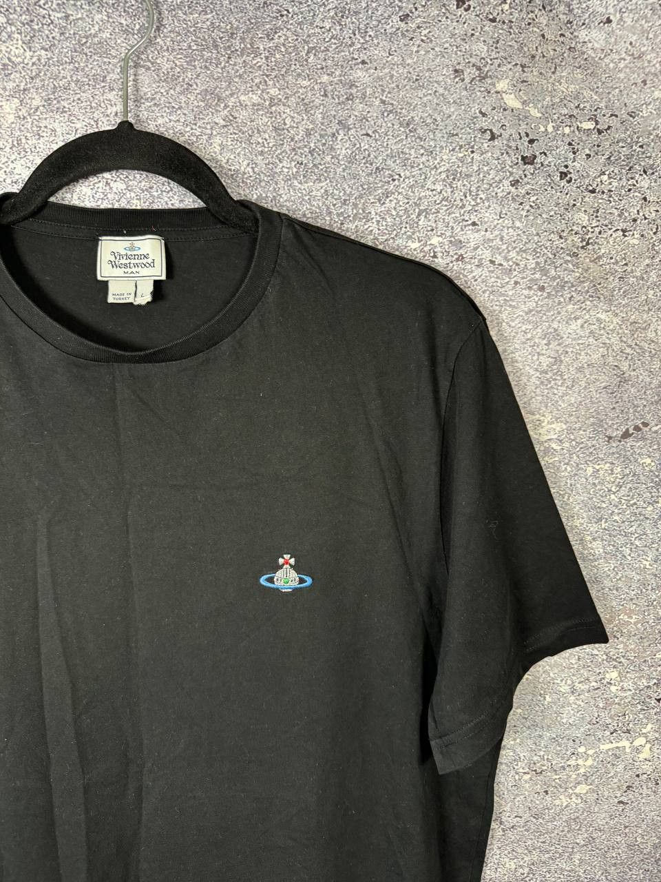 Vivienne Westwood Vivienne Westwood Orbital Logo Black T-Shirt Large Size US L / EU 52-54 / 3 - 5 Thumbnail