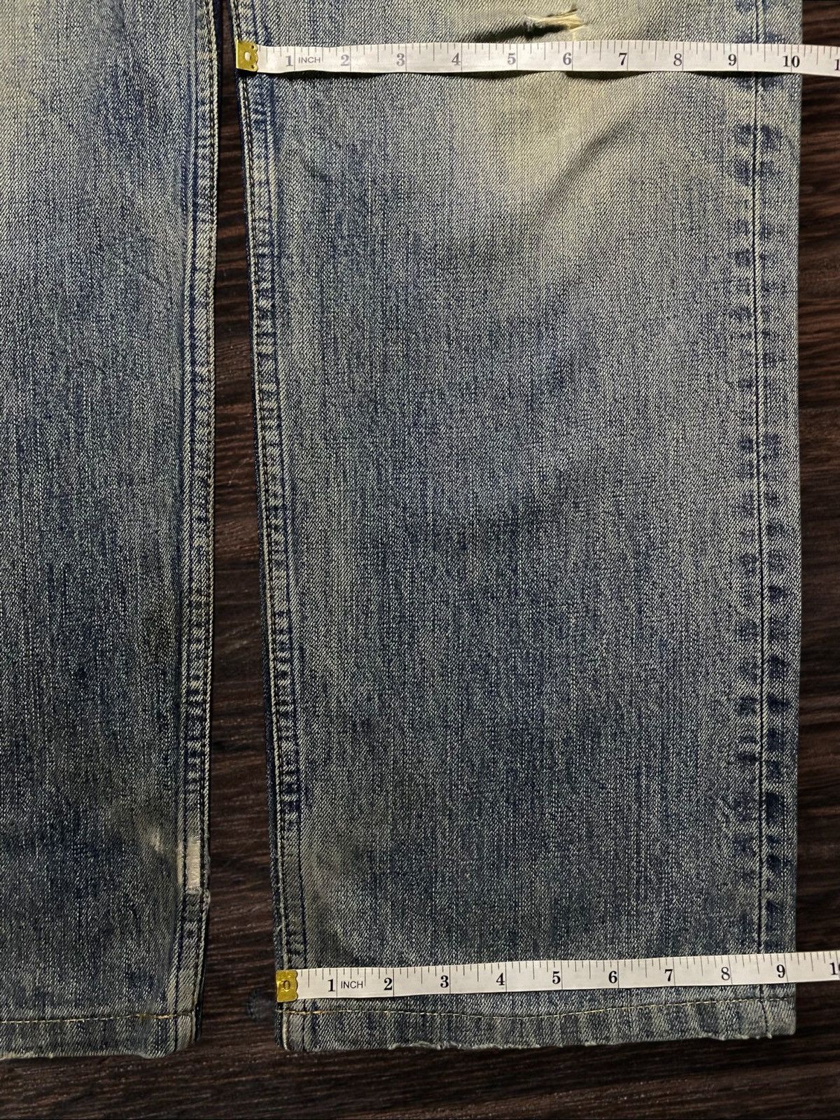 Levi's Vintage Levis 503 80s mud wash Distressed Baggy Jeans Size US 33 - 19 Thumbnail