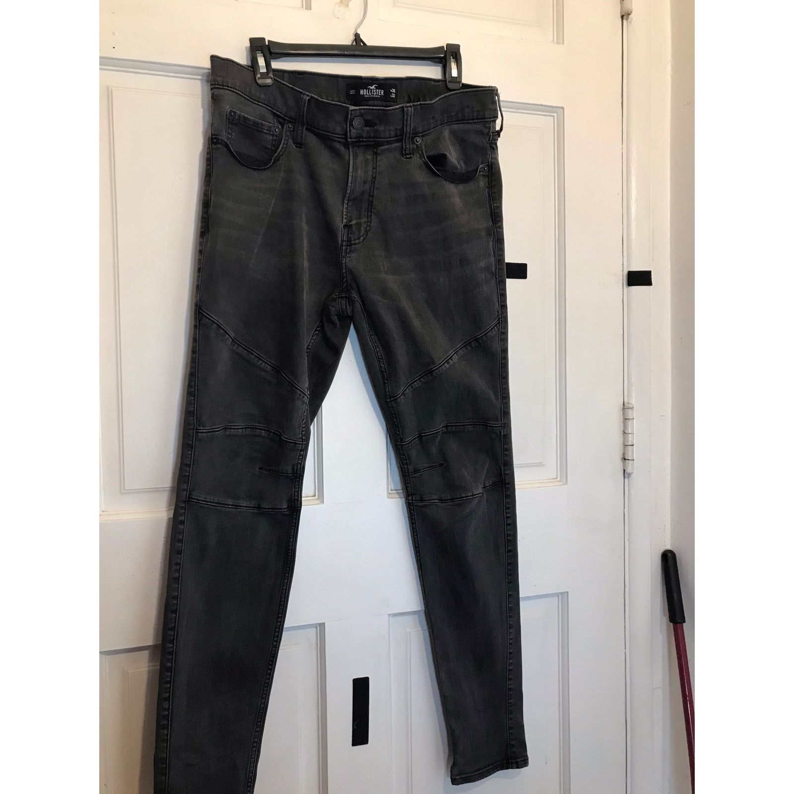 Hollister HOLLISTER CALIFORNIA Super Skinny Men’s 36x32 Gray Size US 36 / EU 52 - 1 Thumbnail