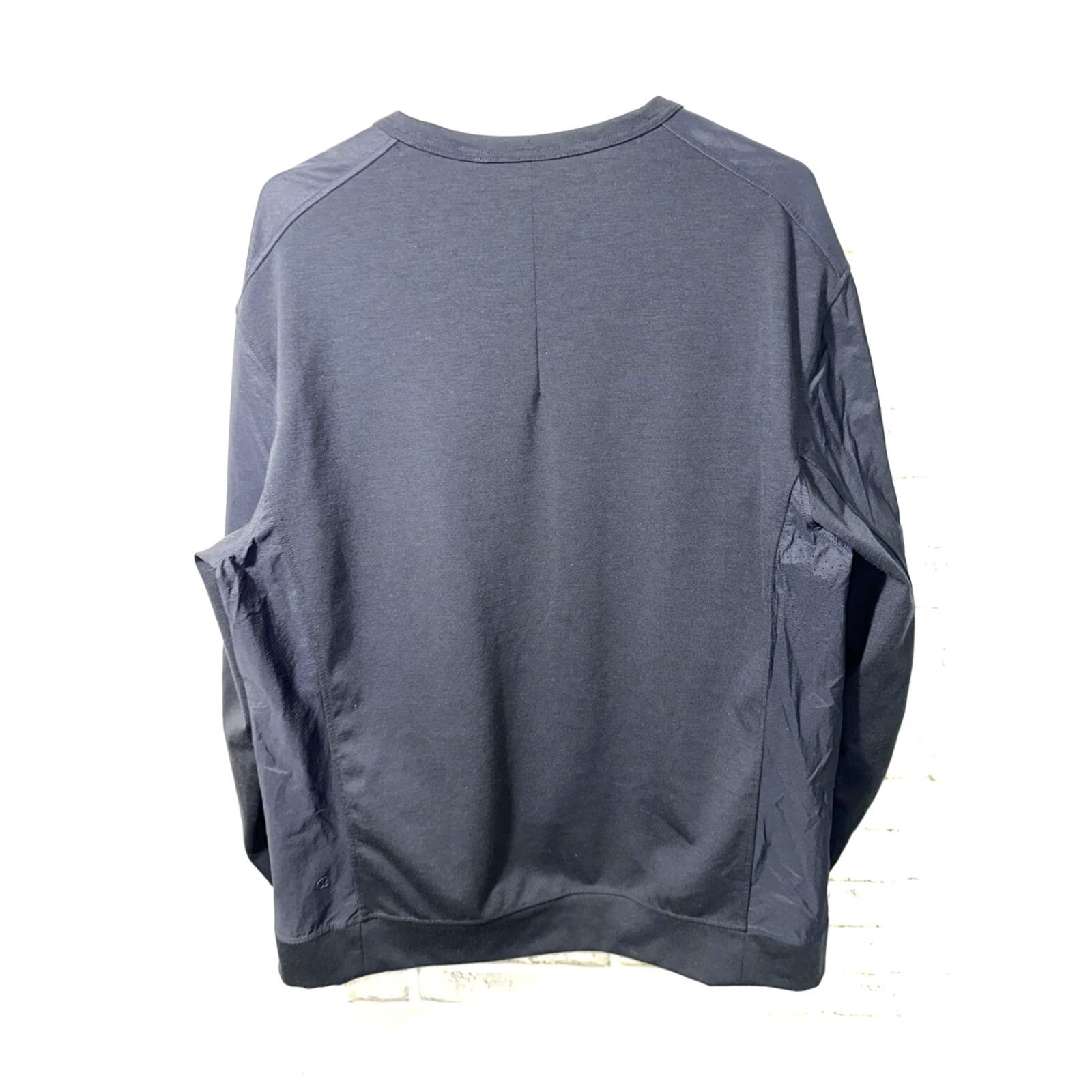 Lululemon LULULEMON Mens Navy Blue Pullover Windbreaker XL Size US XL / EU 56 / 4 - 7 Thumbnail