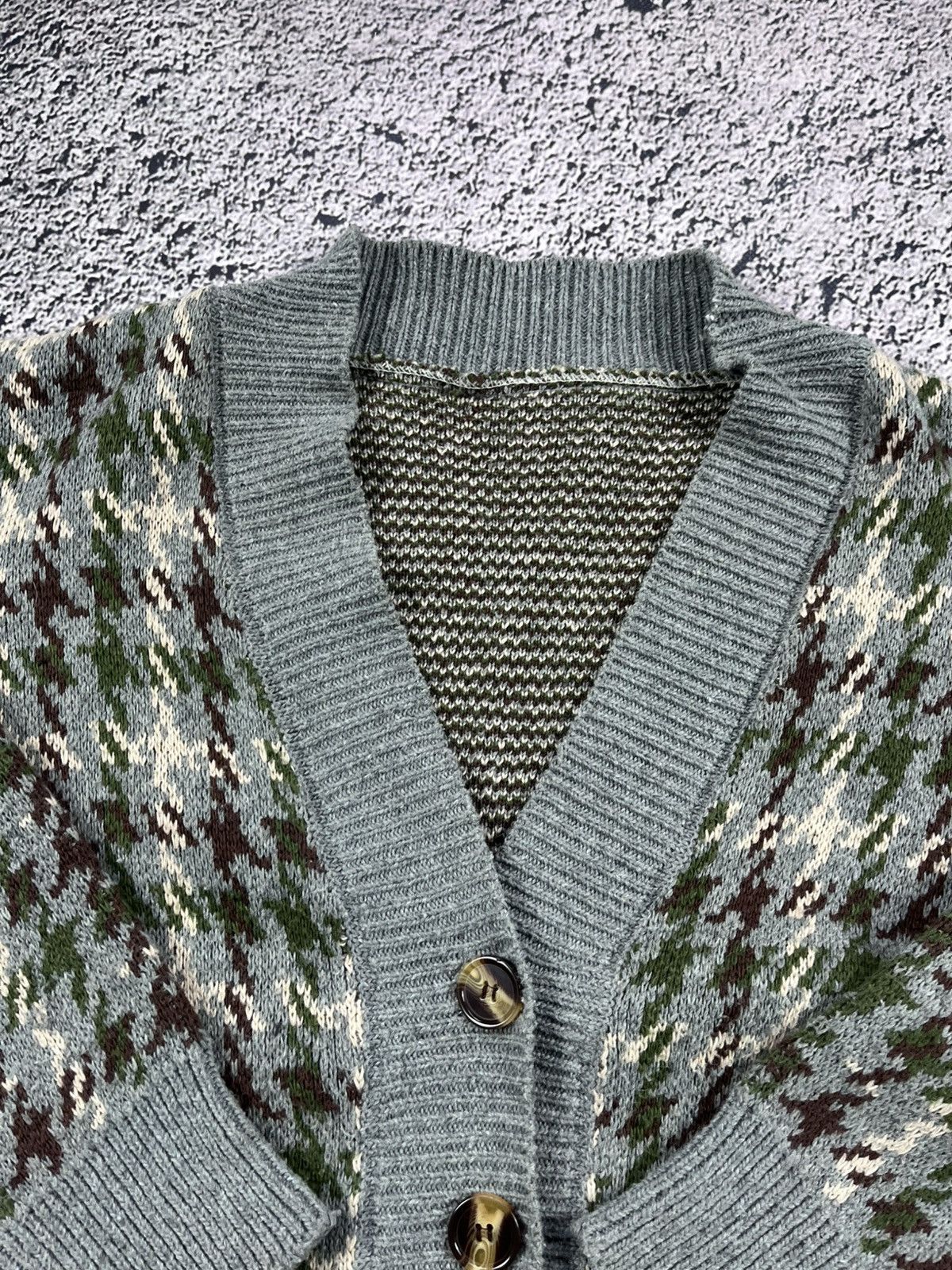 Vintage Vintage 90s Old Money style button up cardigan sweater M Size US M / EU 48-50 / 2 - 4 Thumbnail