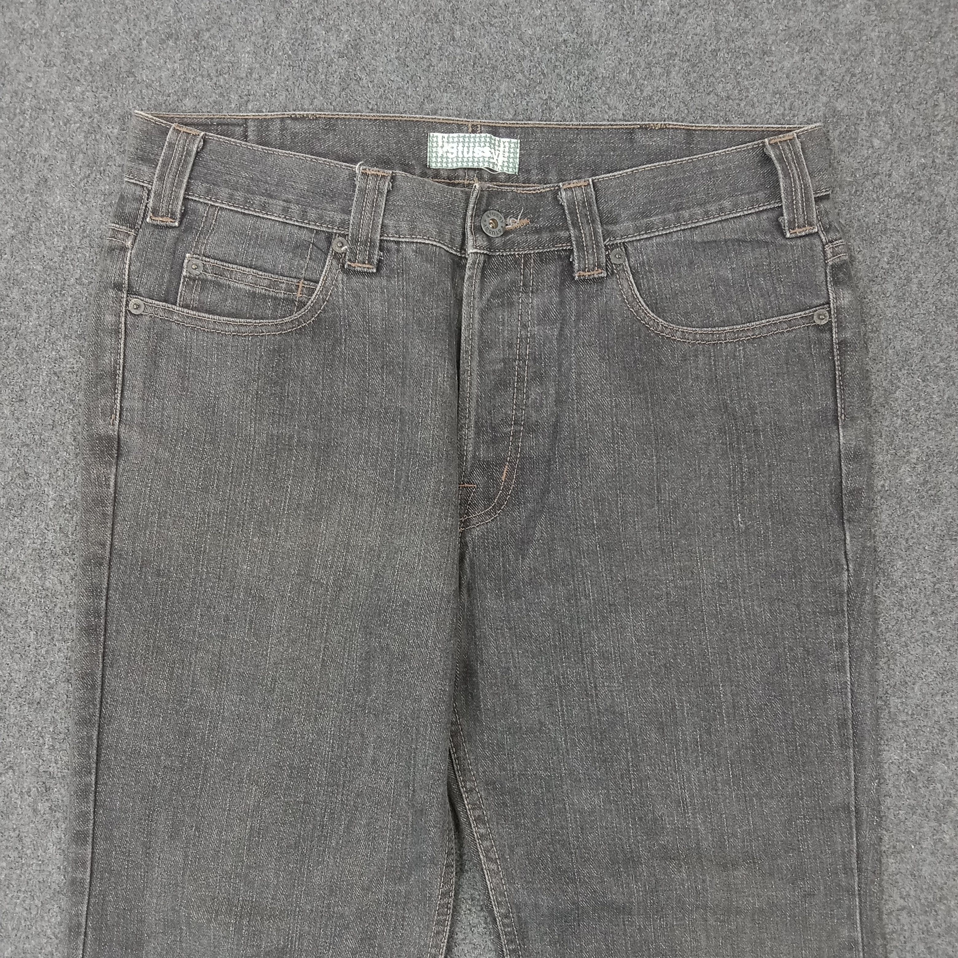 Stussy × Vintage Stussy American Streetwear Custom Art Denim Jeans C217N23 Size US 33 - 5 Thumbnail