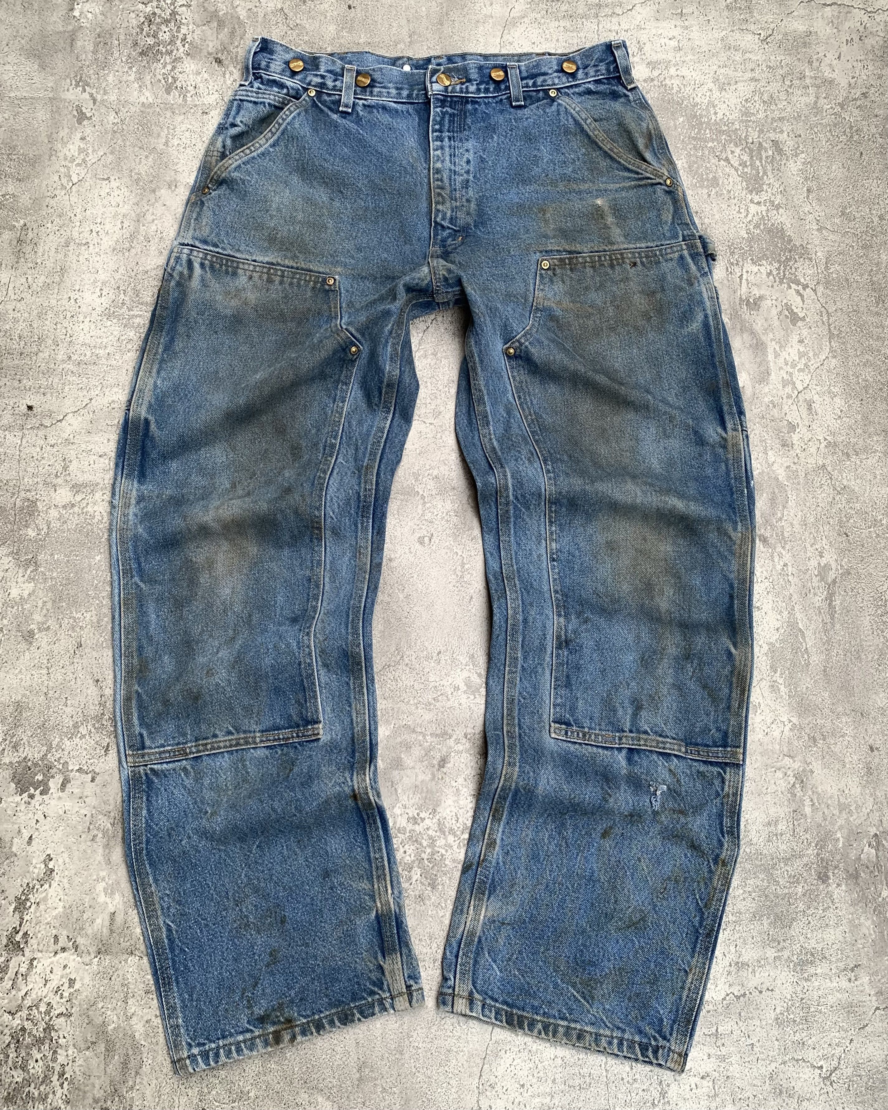 Carhartt Carhartt Double Knee B07 DNM Size US 34 / EU 50 - 1 Thumbnail