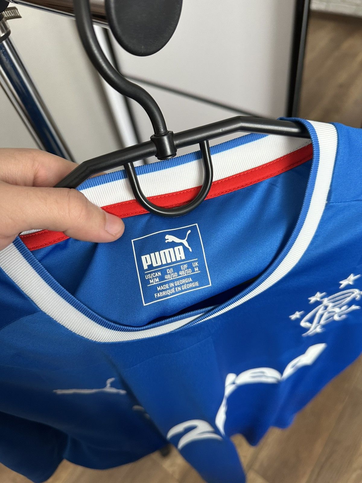 Puma 2016/2018 Puma Rangers Dodoo Soccer Jersey T-Shirt Size US M / EU 48-50 / 2 - 13 Thumbnail
