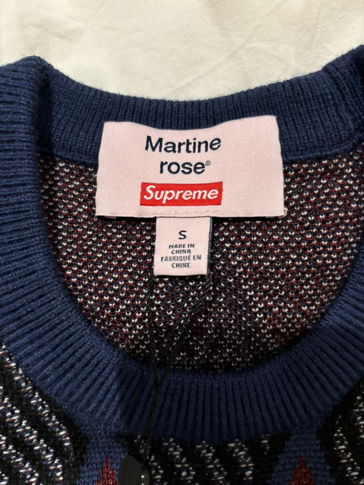 Martine Rose × Supreme Supreme x martine rose knit sweater Size US S / EU 44-46 / 1 - 3 Thumbnail