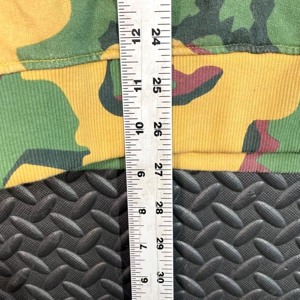 Eleven Paris Eleven Paris Camo Army Pattern Crew Neck Sweater Casual Wear Men’s Size Medium Green Crew Neck Pullover M Mens Size US M / EU 48-50 / 2 - 5 Thumbnail