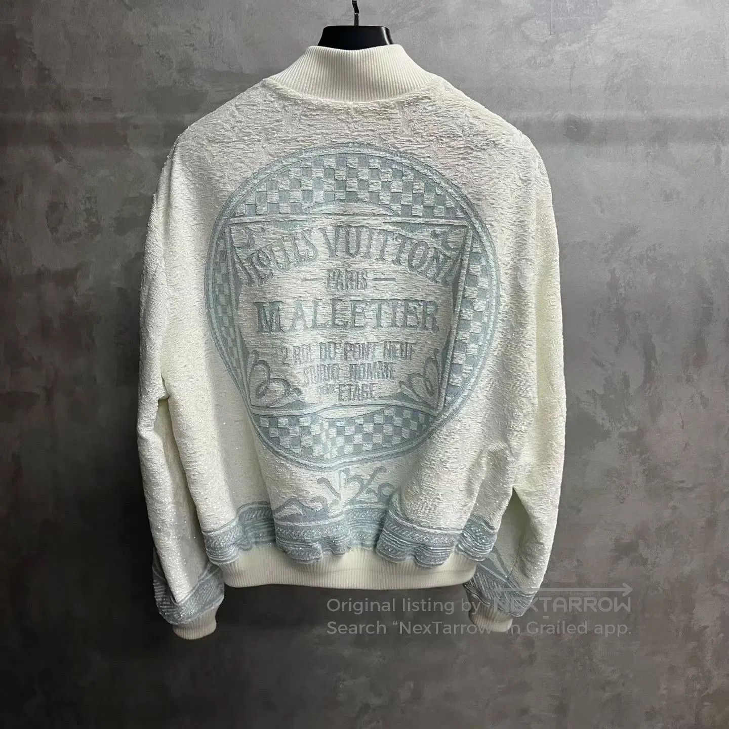 Louis Vuitton Louis Vuitton 2025 Gray Sequin Aviator Jacket. Size US M / EU 48-50 / 2 - 5 Thumbnail