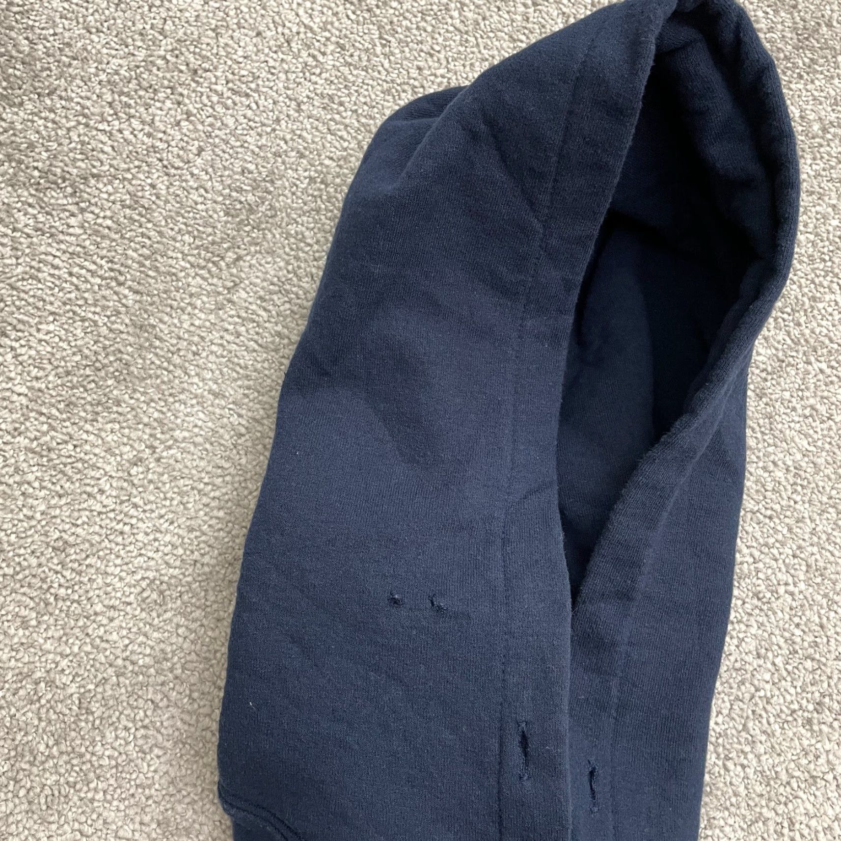 Gildan Gildan Heavy Blend Hoodie Pullover Sweatshirt Unisex Small Blue Graphic Fleece Size US S / EU 44-46 / 1 - 4 Thumbnail