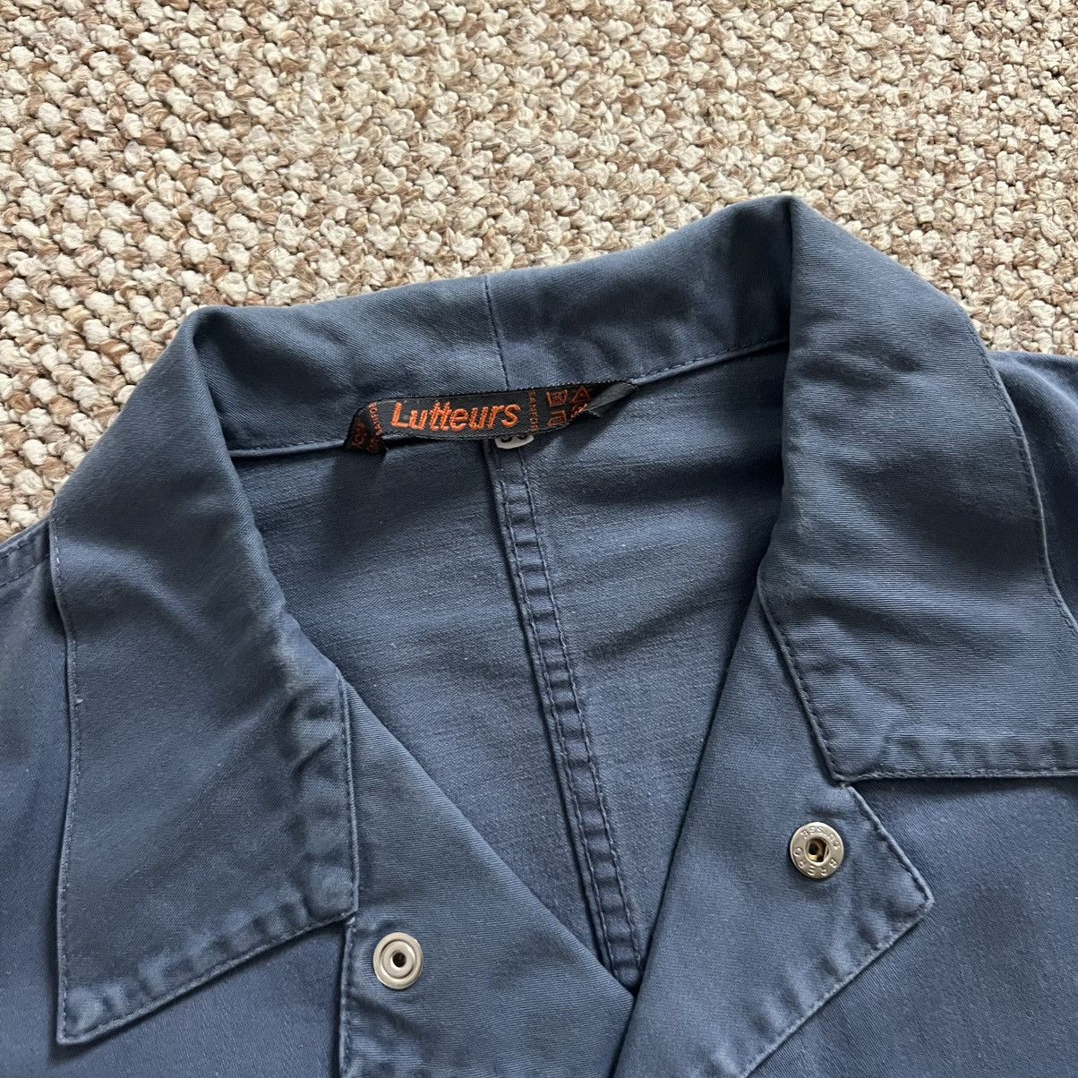 Le Laboureur Lutteusr vintage distressed works french jacket Size US M / EU 48-50 / 2 - 2 Thumbnail