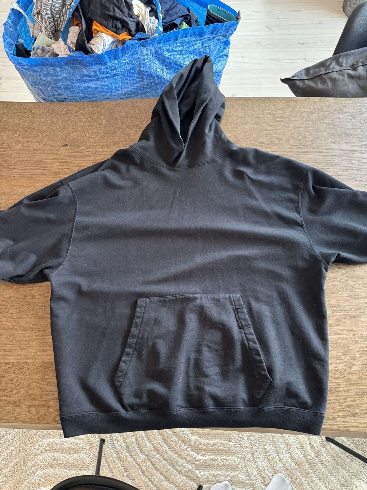 Represent Clo. INITIAL BLACK HOODIE Size US L / EU 52-54 / 3 - 2 Thumbnail