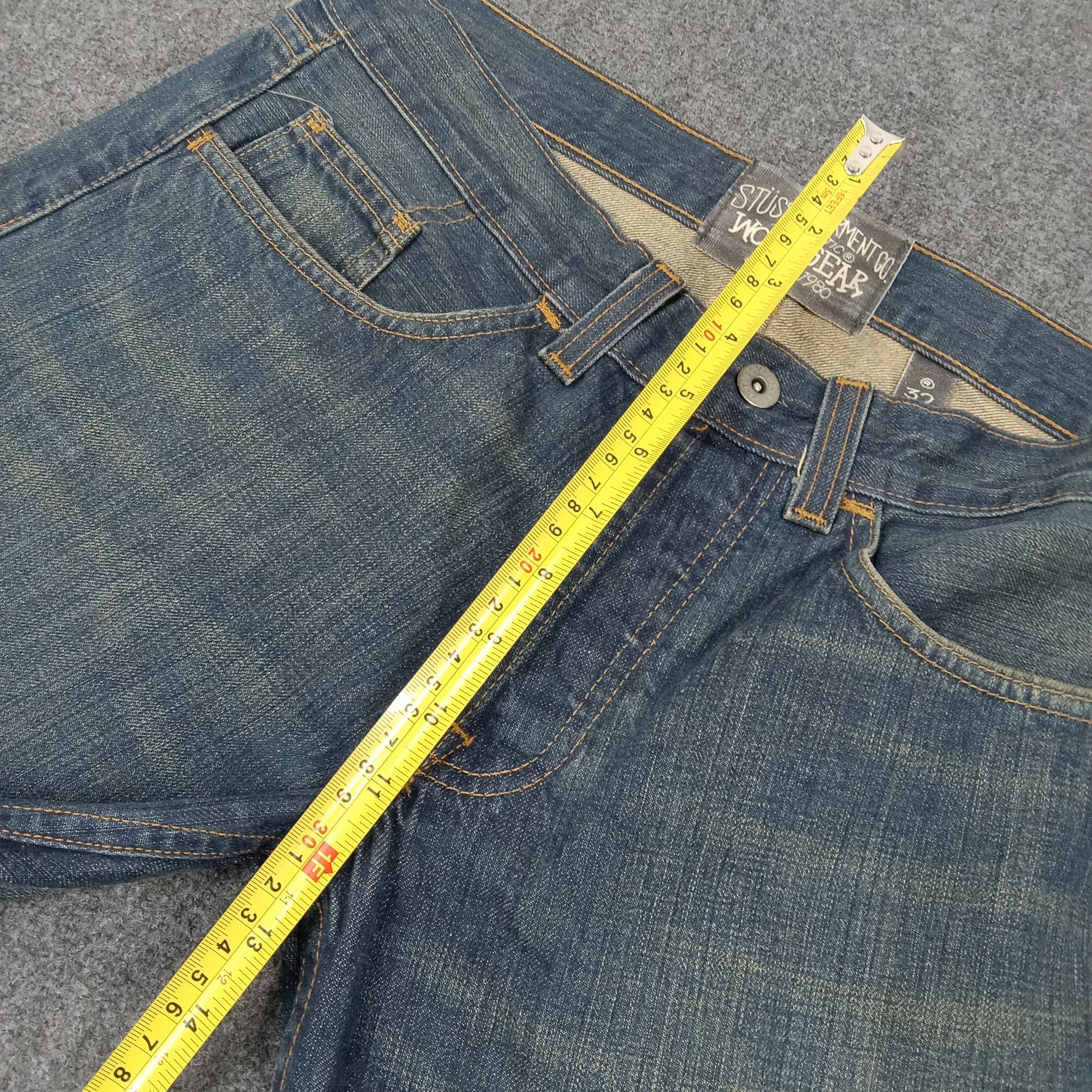 Stussy Stussy American Streetwear Style Baggy Denim Jeans C235N16 Size US 32 / EU 48 - 12 Thumbnail