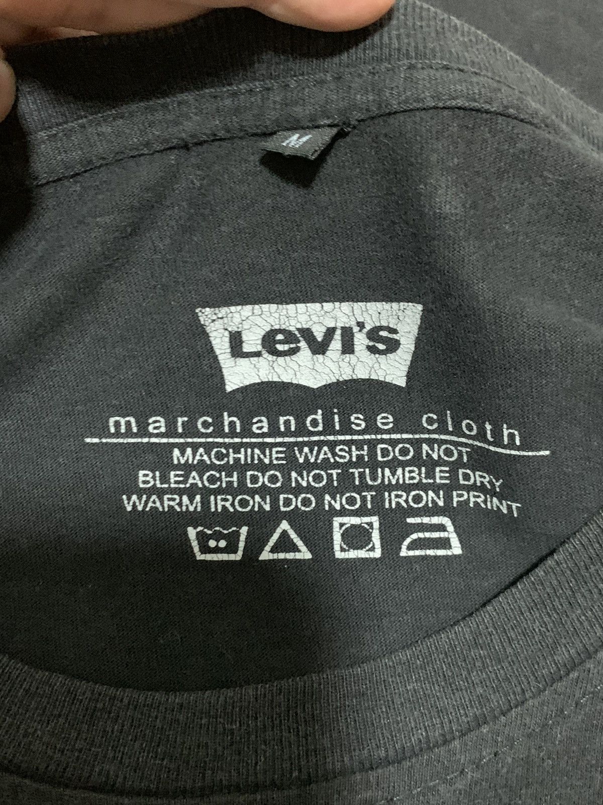 Levi's Levi's Japan Medium Tee Black Size US M / EU 48-50 / 2 - 7 Thumbnail