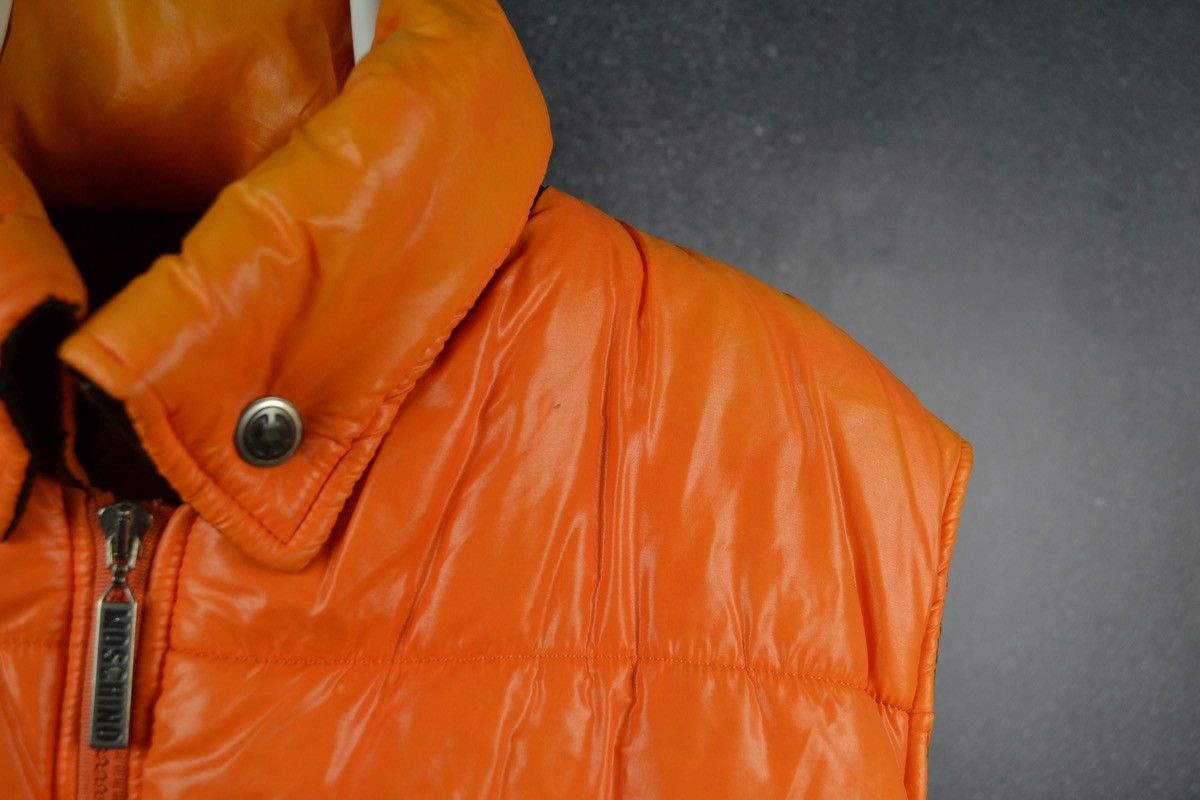 Moschino Moschino orange puffer vest gilet Size US M / EU 48-50 / 2 - 8 Thumbnail