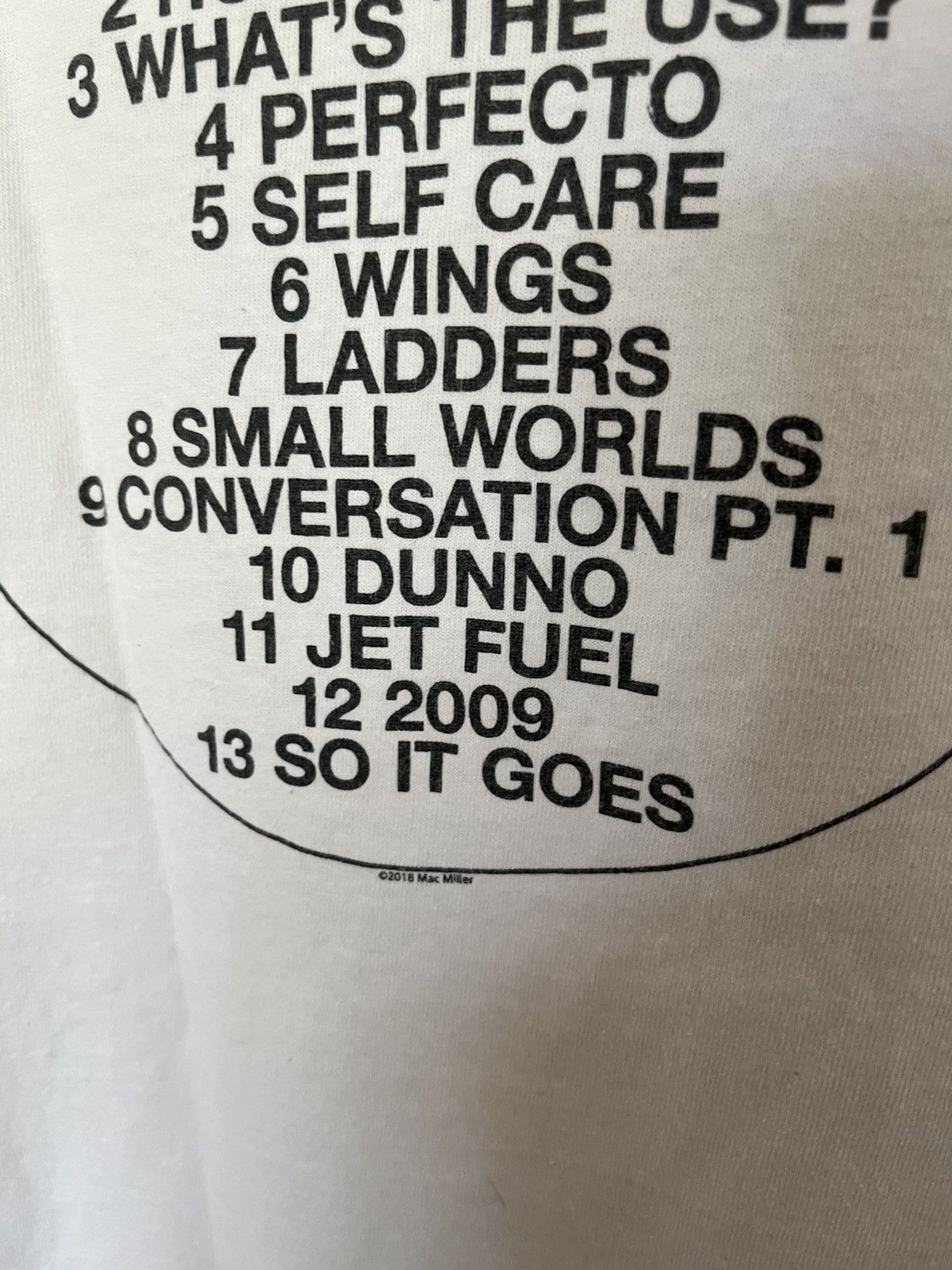 Other Y2K Mac Miller Swimming Album Merch Tee shirt M Size US M / EU 48-50 / 2 - 7 Thumbnail