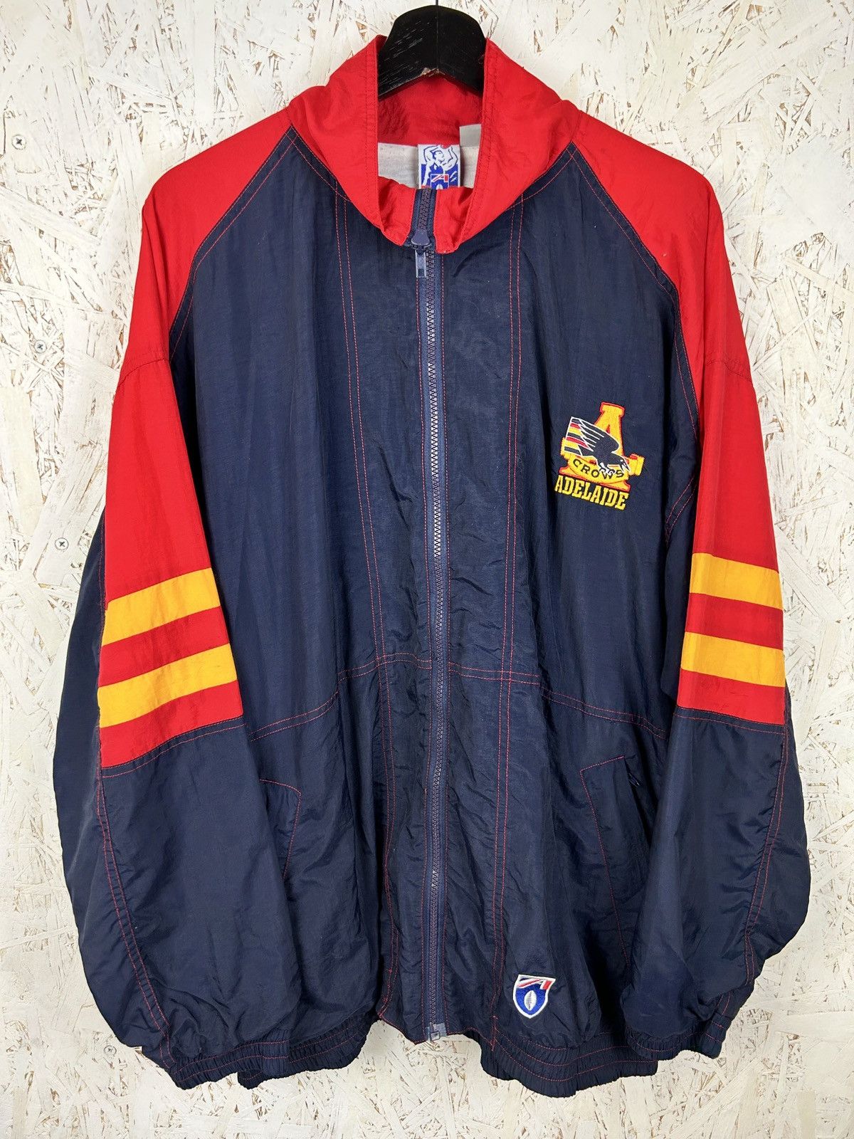 NFL 90s Vintage AFL Adelaide Crows Lightweight Jacket Size US XL / EU 56 / 4 - 1 Thumbnail
