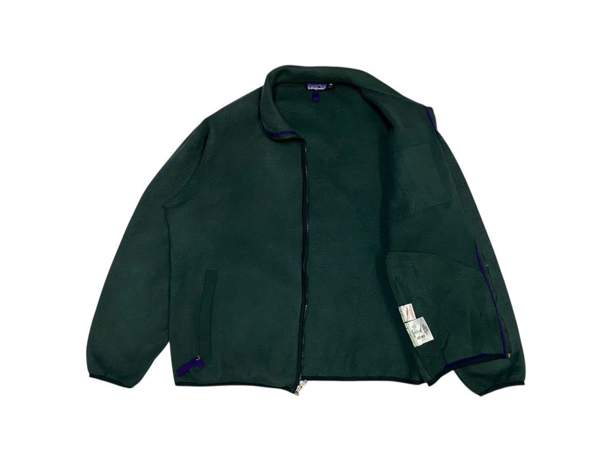 Patagonia Vintage 90s Patagonia Green Full Zip Synchilla Fleece Jacket Size US XL / EU 56 / 4 - 18 Thumbnail