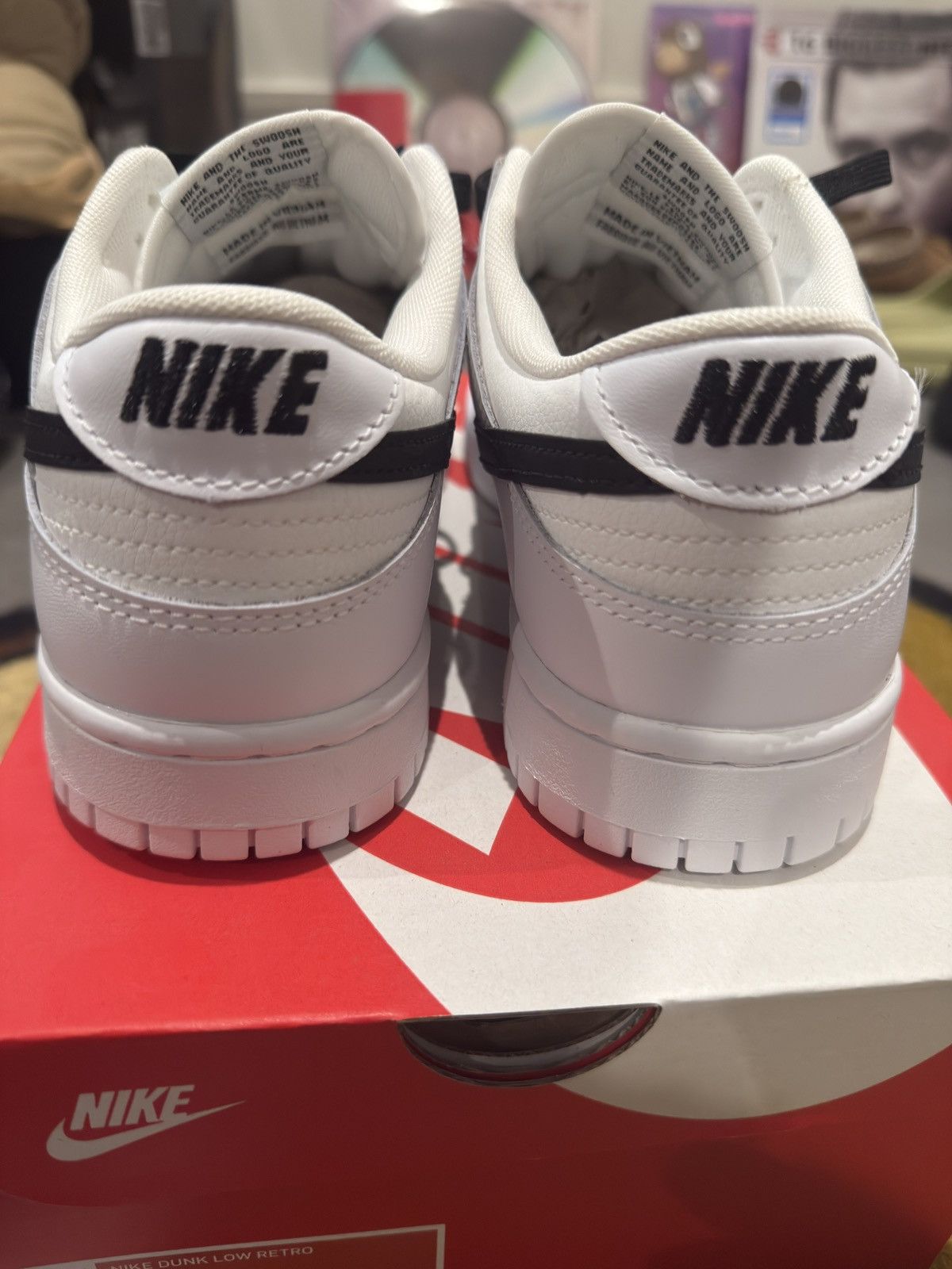 Nike Nike Dunk Low Reverse Panda Size US 8.5 / EU 41-42 - 4 Thumbnail