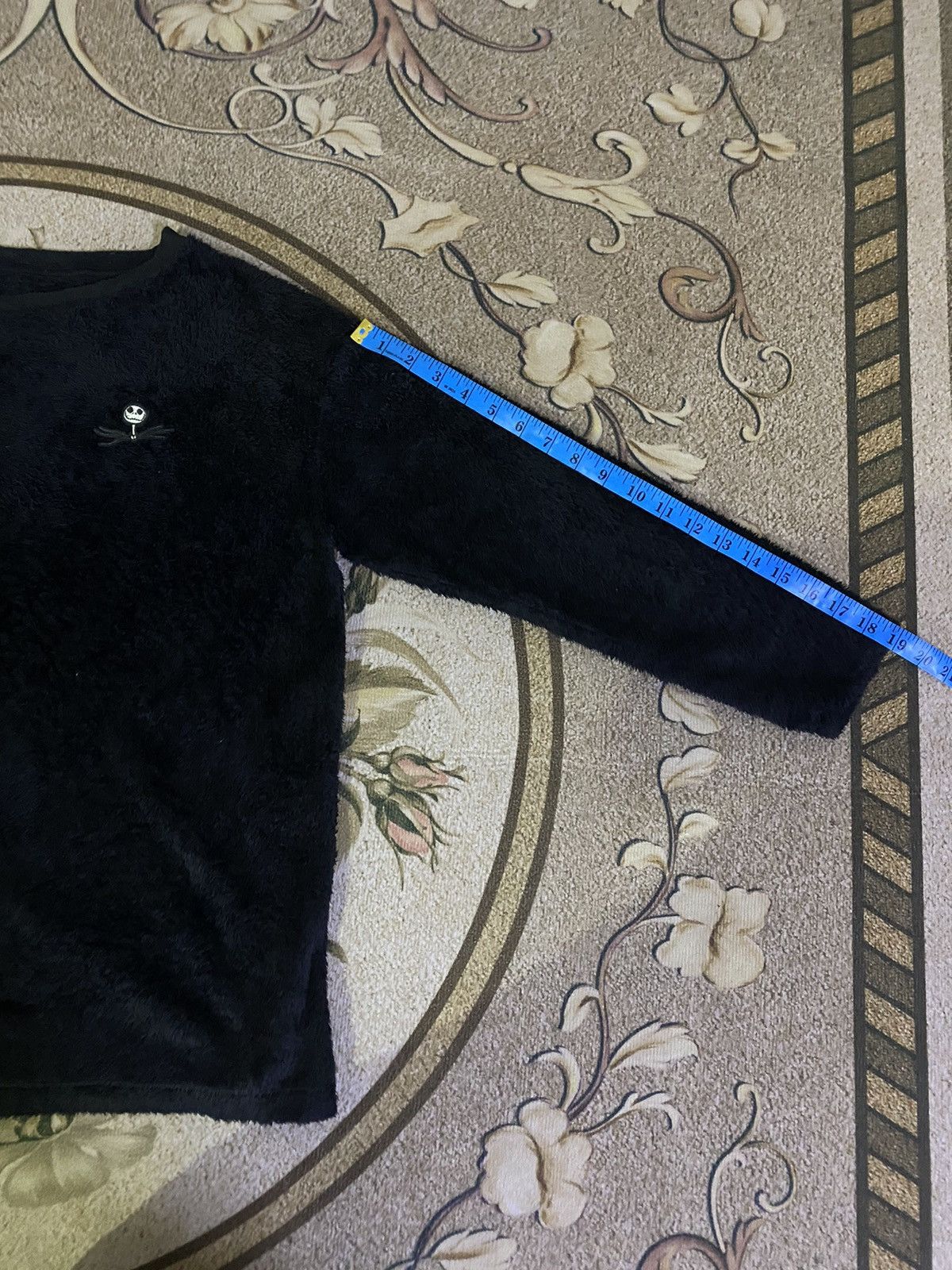 Disney Tim Burton’s The Nightmare Fleece Long Sleeve Night Wear Size US M / EU 48-50 / 2 - 7 Thumbnail