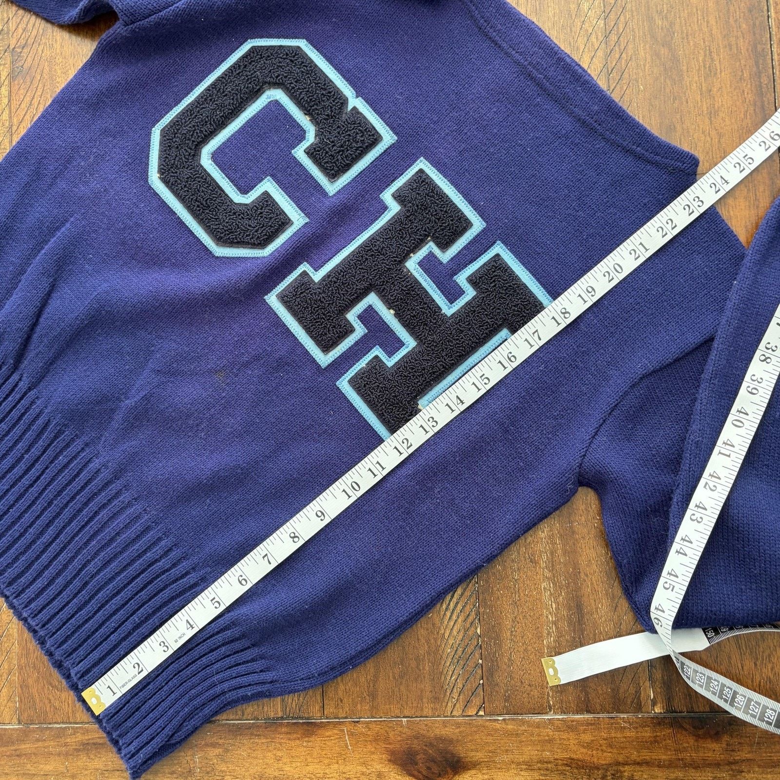 Vintage Vtg Gold Medal Sweater M Chestnut Hill Crewneck CH Letterman Size US M / EU 48-50 / 2 - 10 Thumbnail